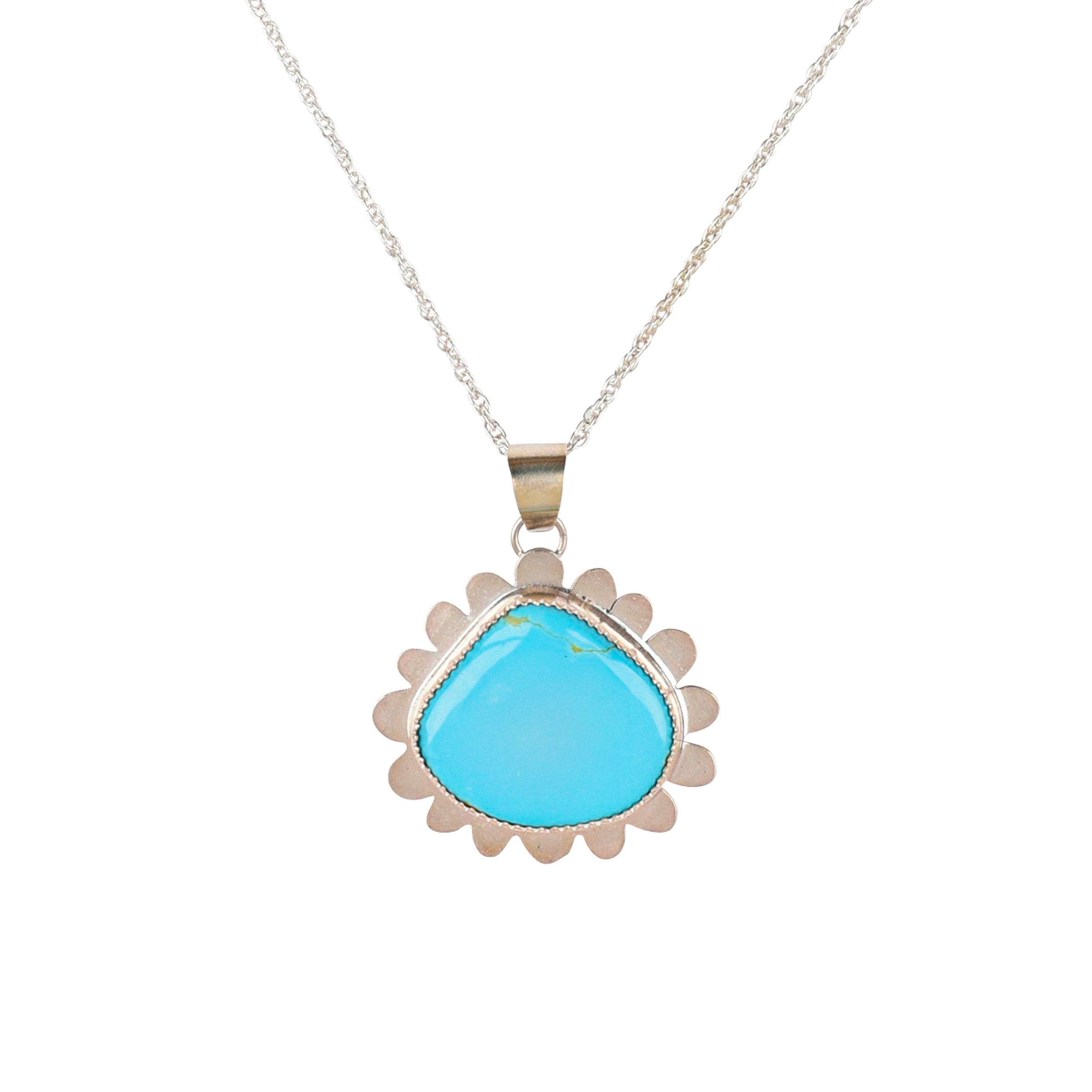 Turquoise Pendant Necklace