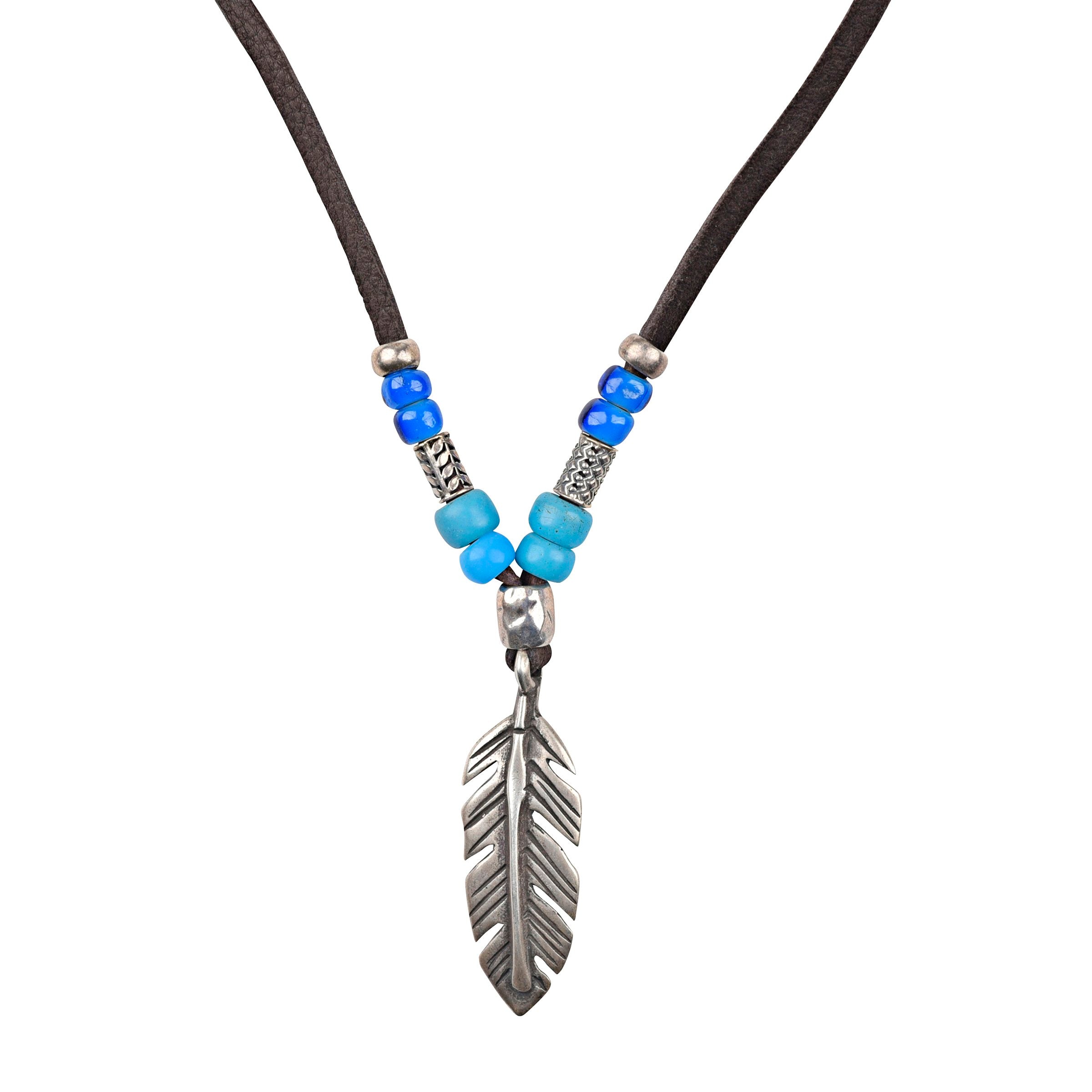 Feather On Leather By Buffalo