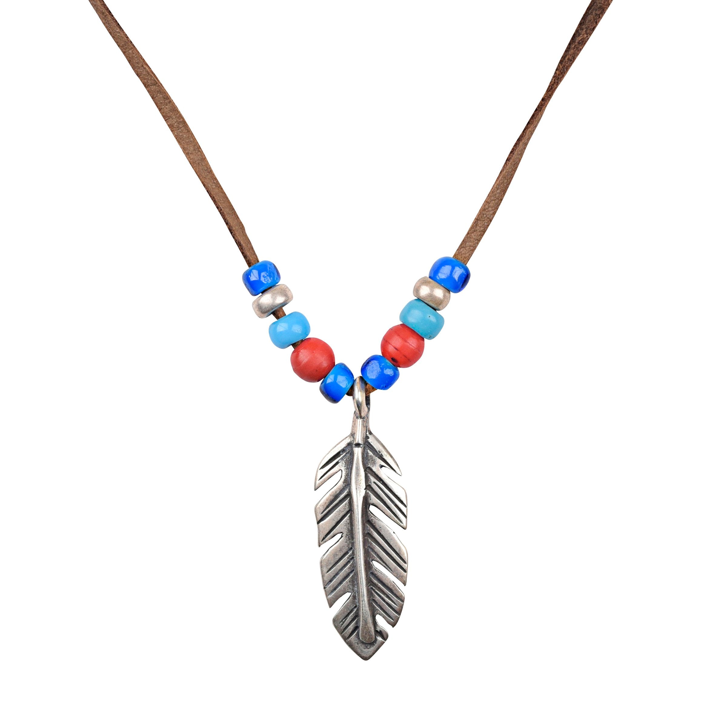 Feather On Leather By Buffalo