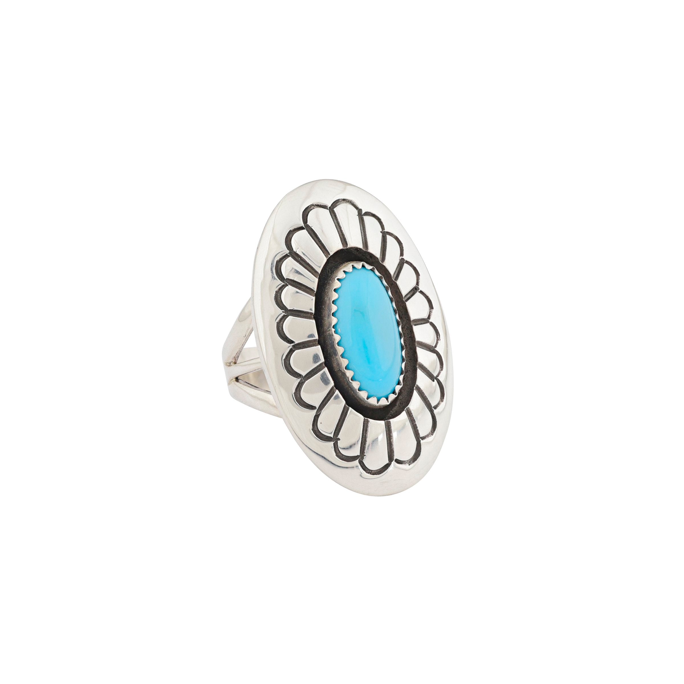 Martha And Gene Jackson Turquoise Ring