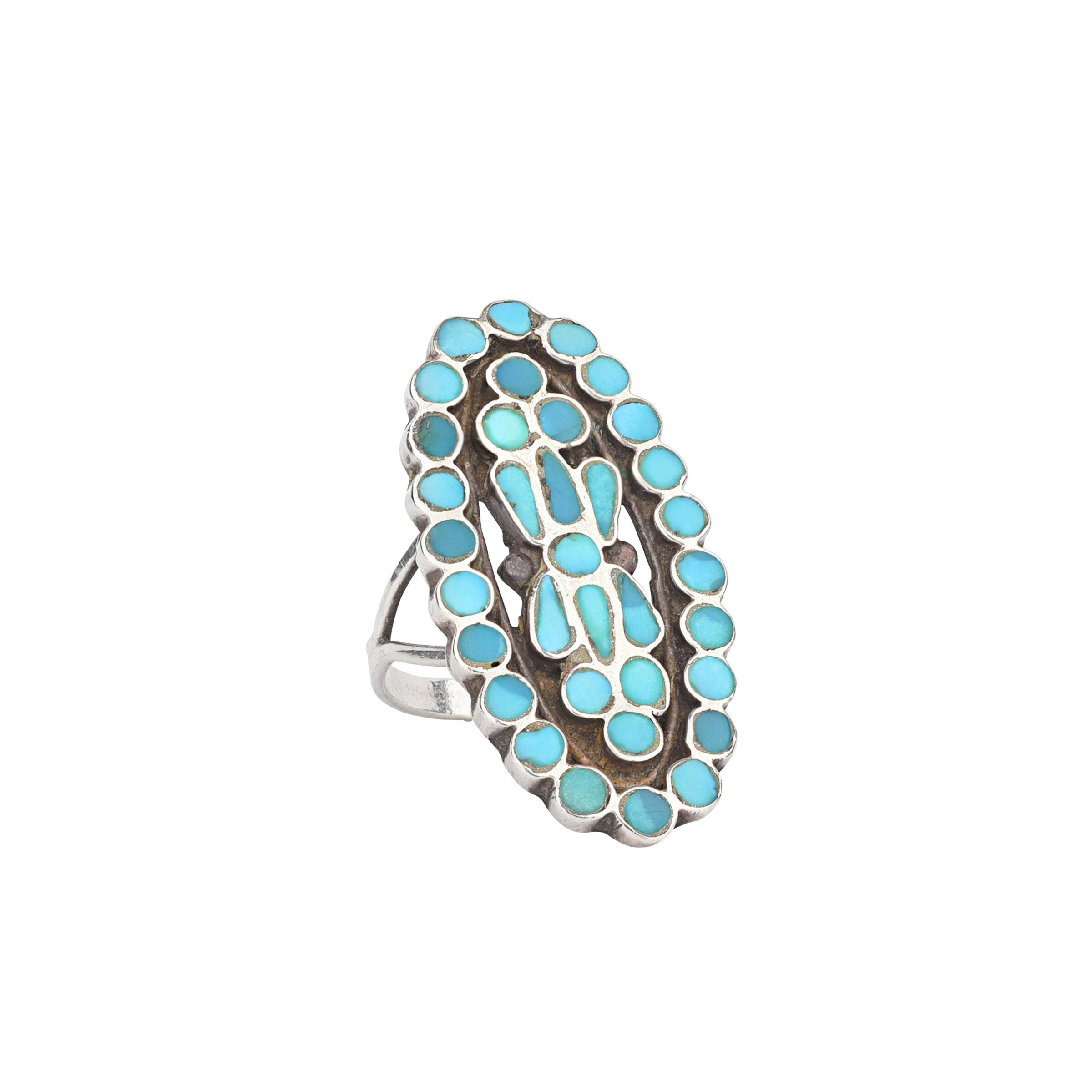 Vintage Dishta Ring - Size 10 1/2