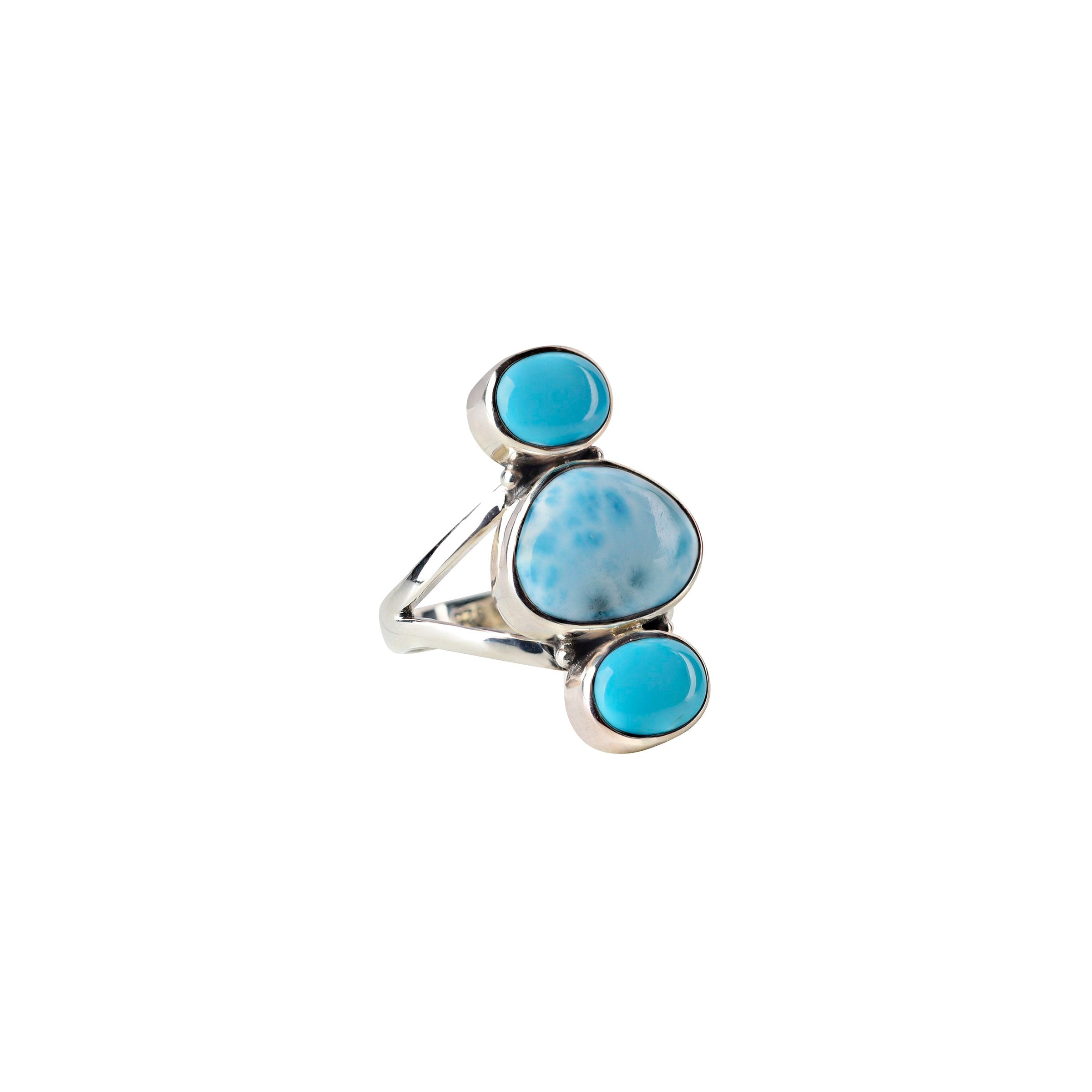 Larimar Ring - Size 9