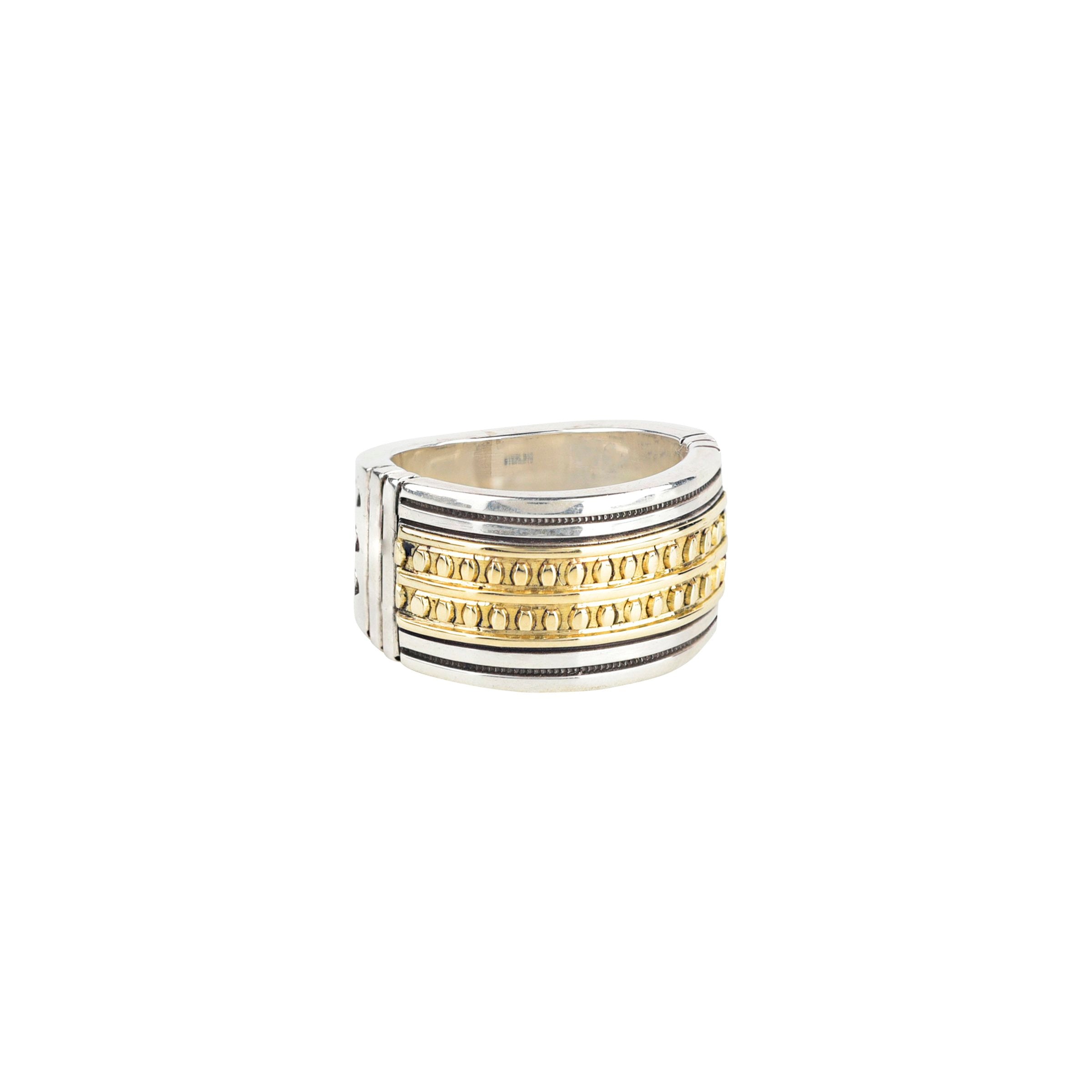 Jennifer Curtis 18k Gold Ring - Size 9 1/2