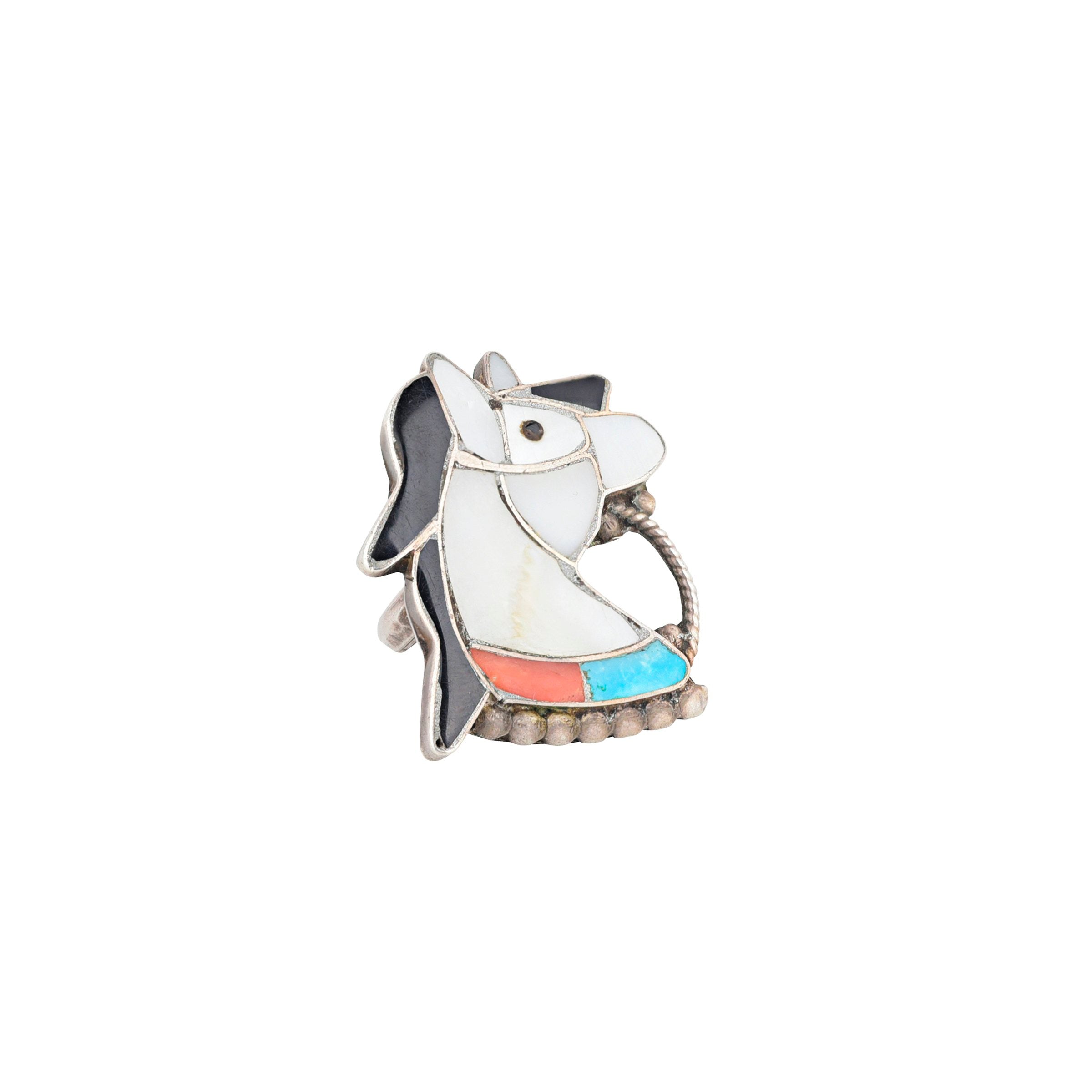 Vintage Zuni Mare Ring - Size 4