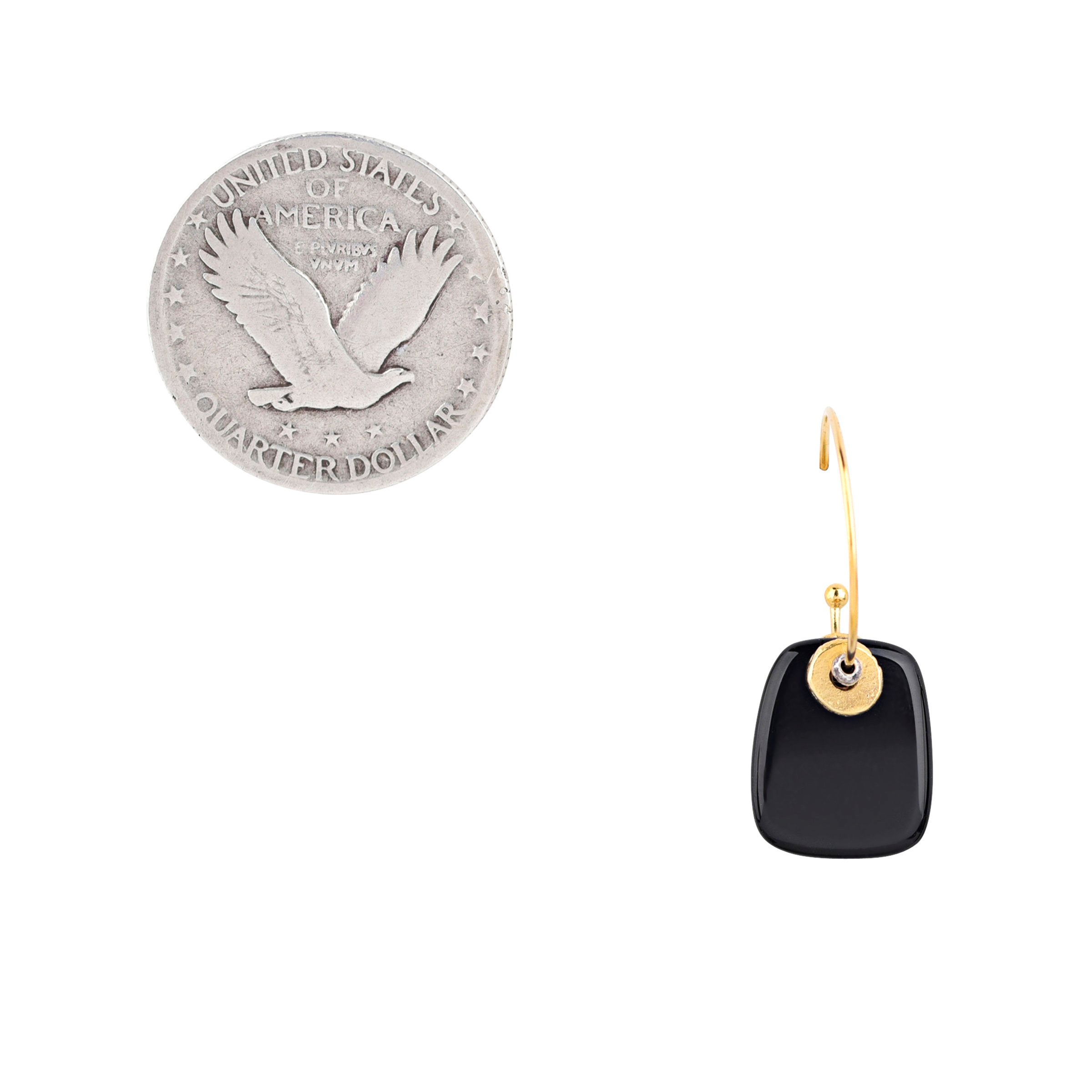 Bliss Earrings - Onyx