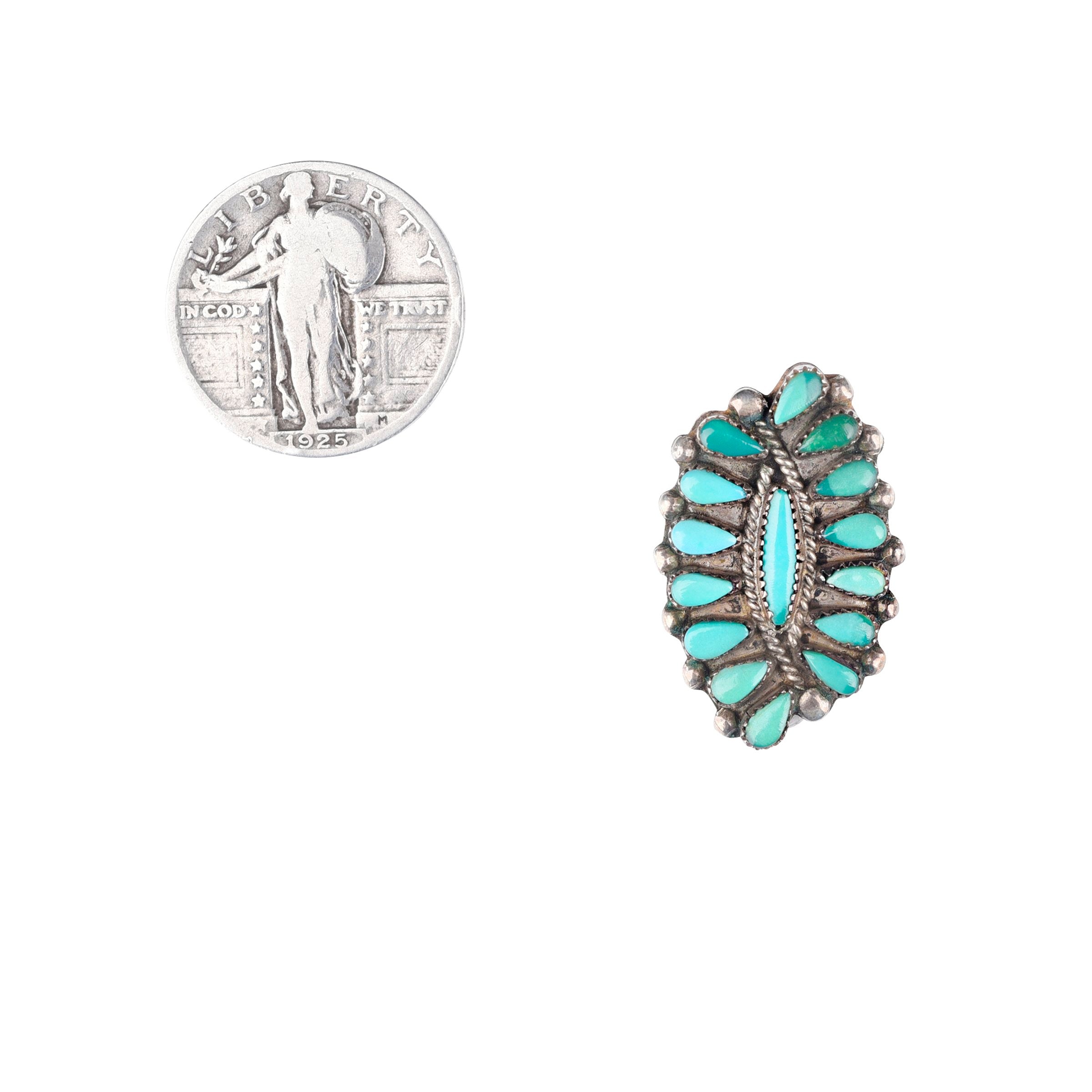 Vintage Zuni Clip On Earrings