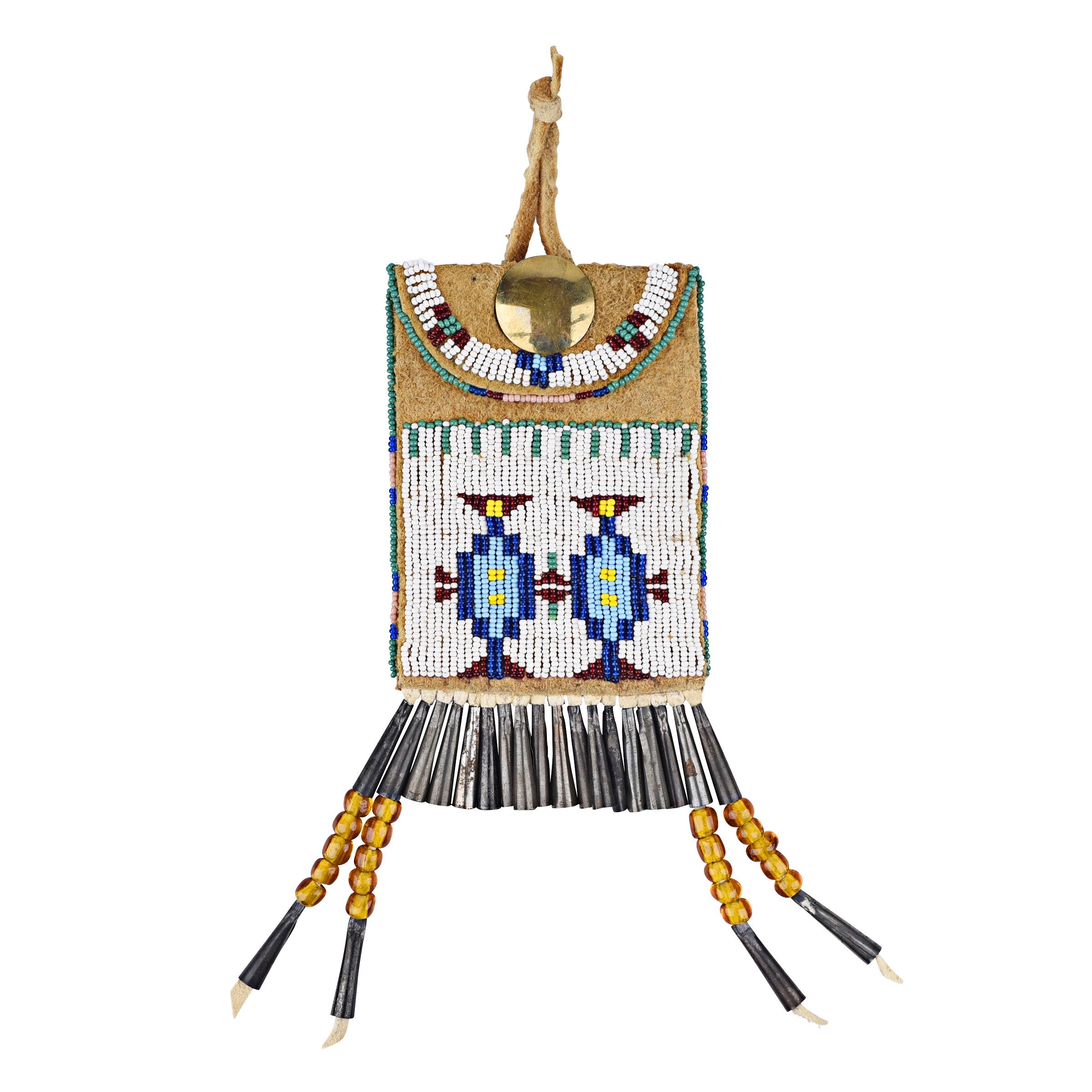 Dave Chavarria Beaded Pouch