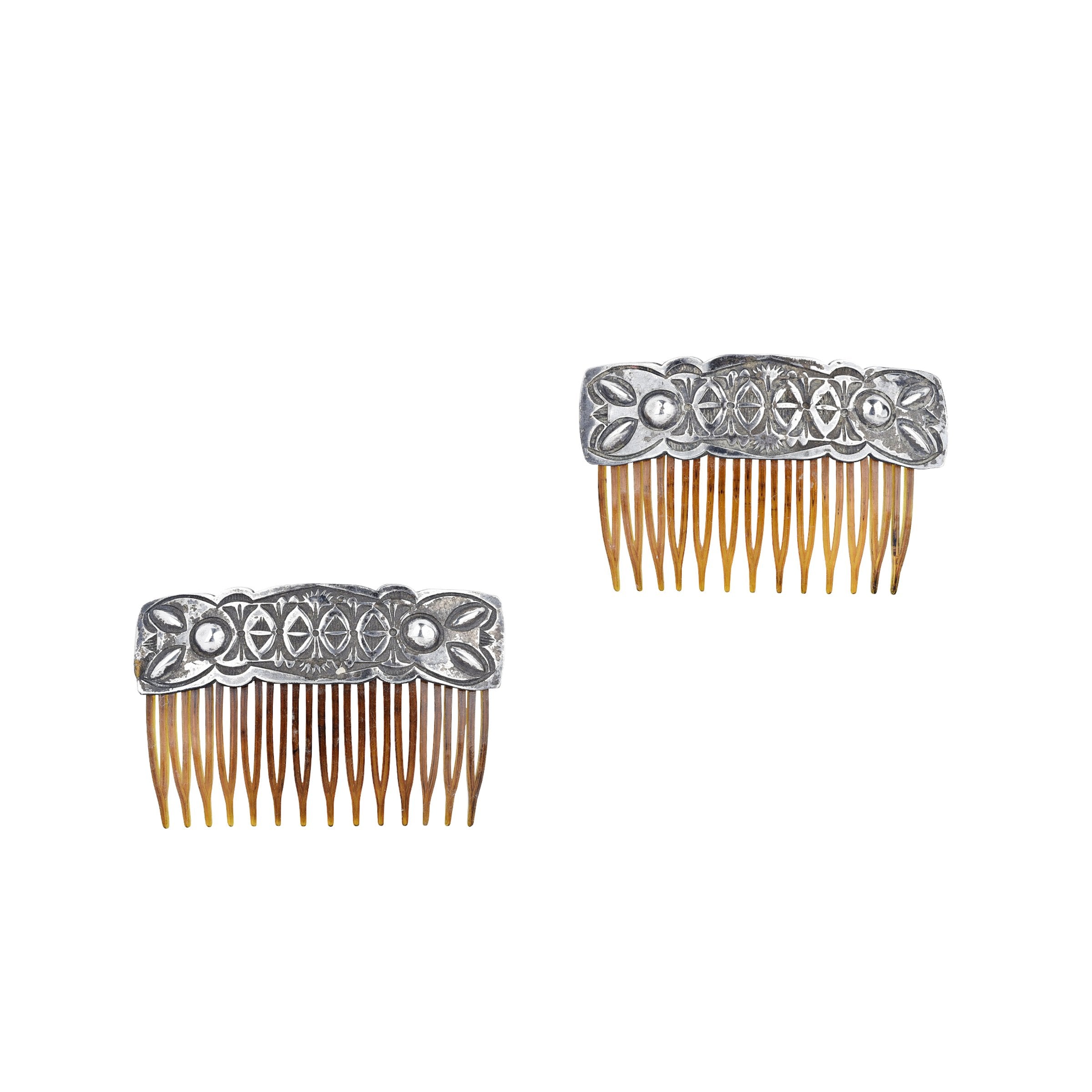 Vintage Navajo Hair Comb Set