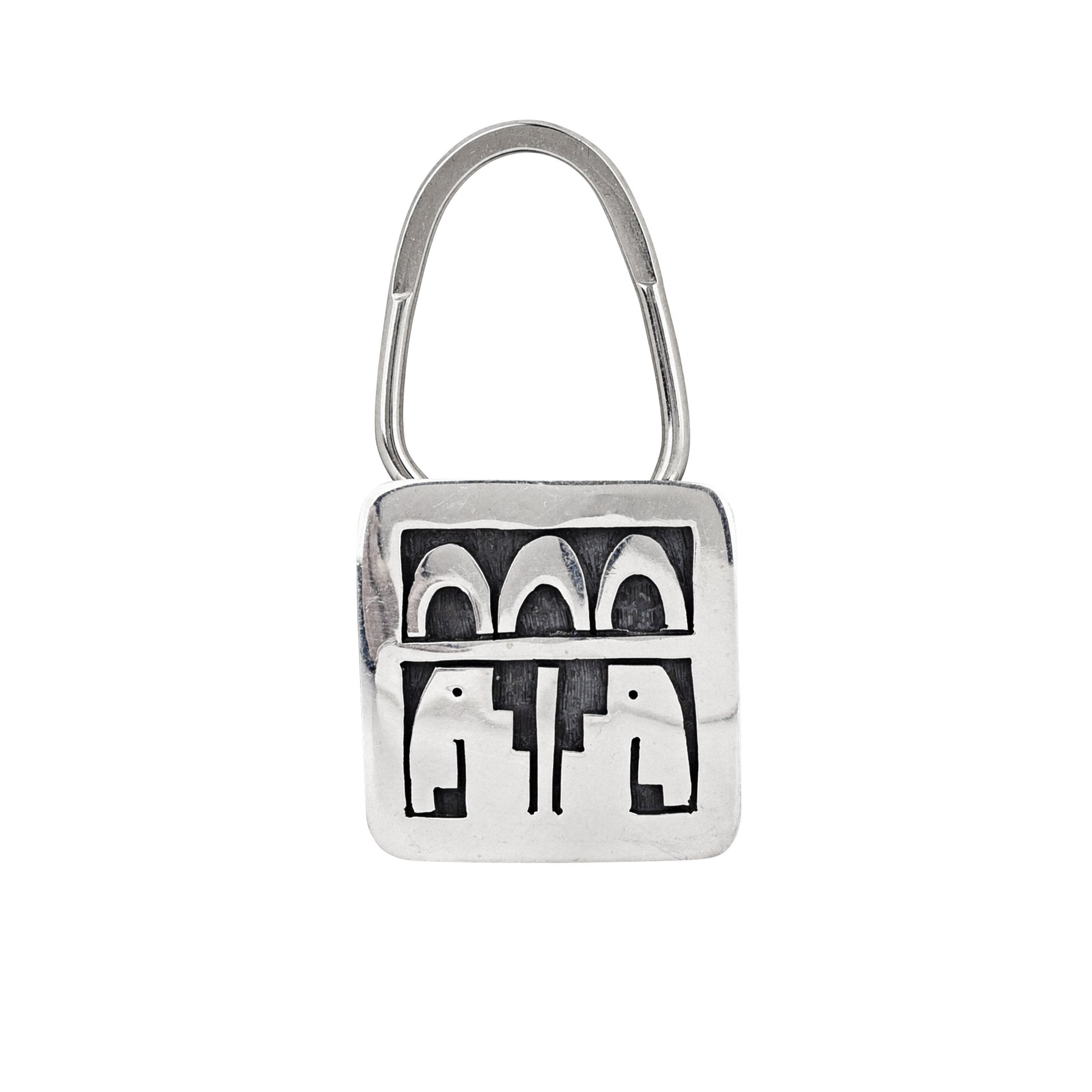 Pueblo Keychain