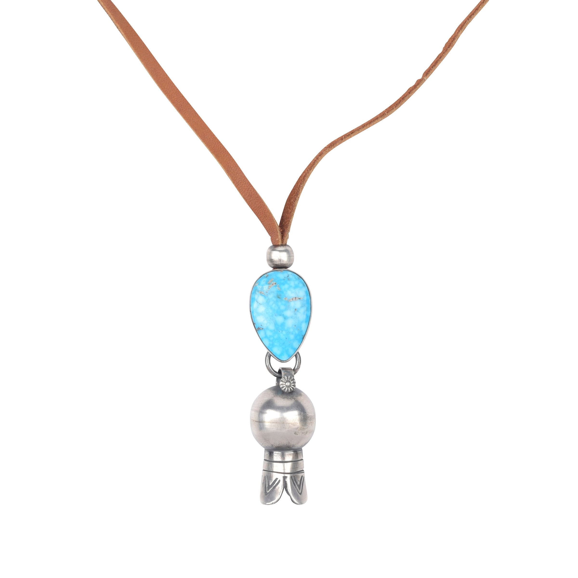 Jesse Robbins Kingman Blossom Necklace