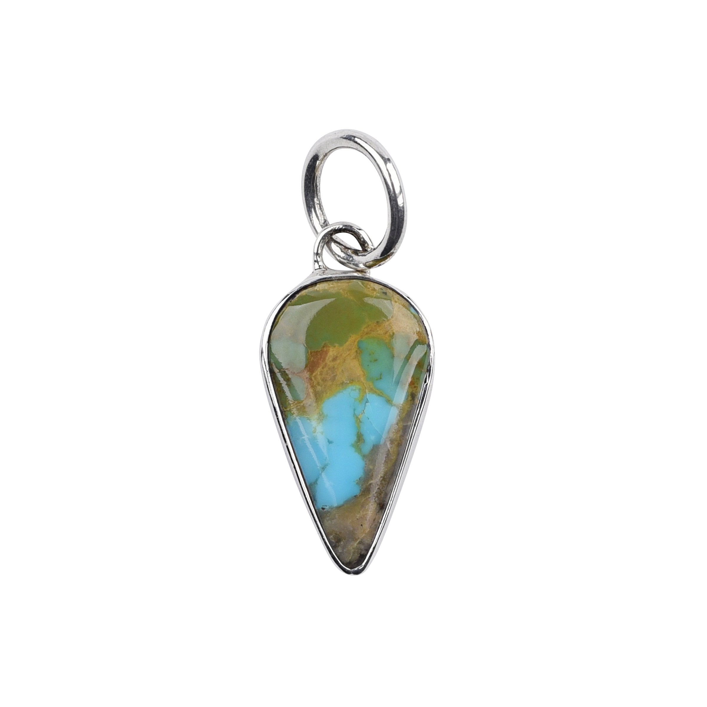 Nomad Turquoise Tear Pendant