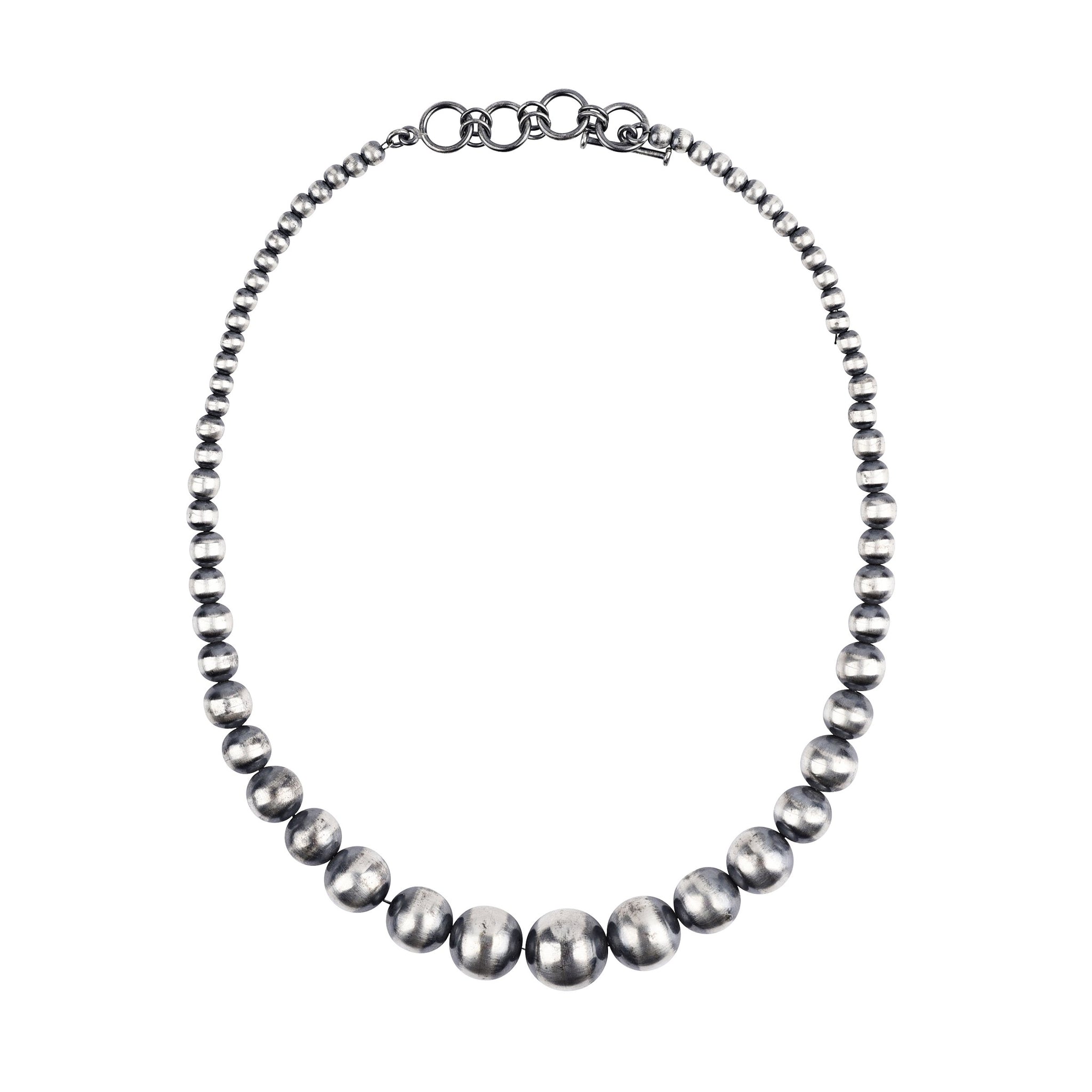 Black & White Beaded Necklace – 弄潮儿wét