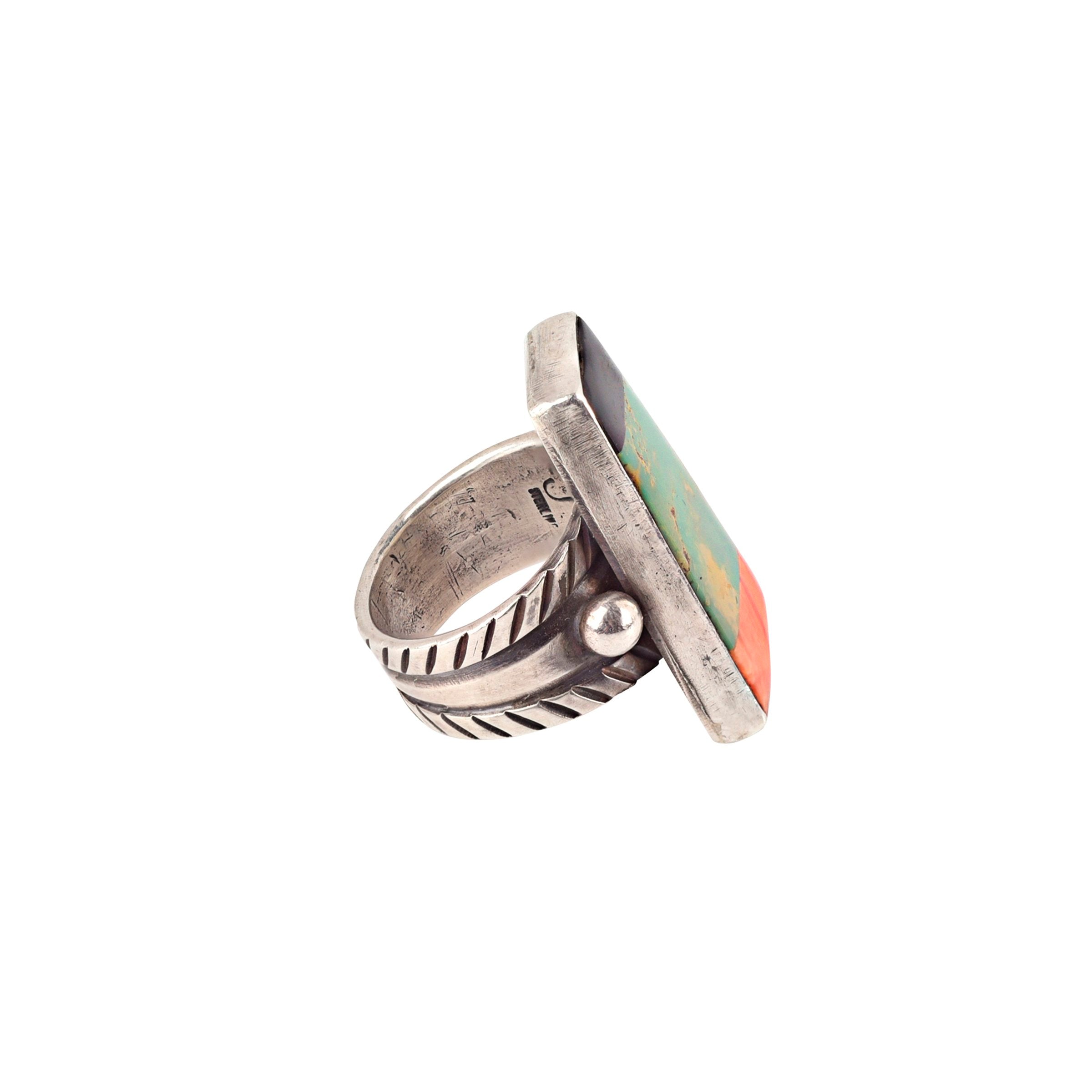 Jesse Robbins Forest Floor Ring - Size 6