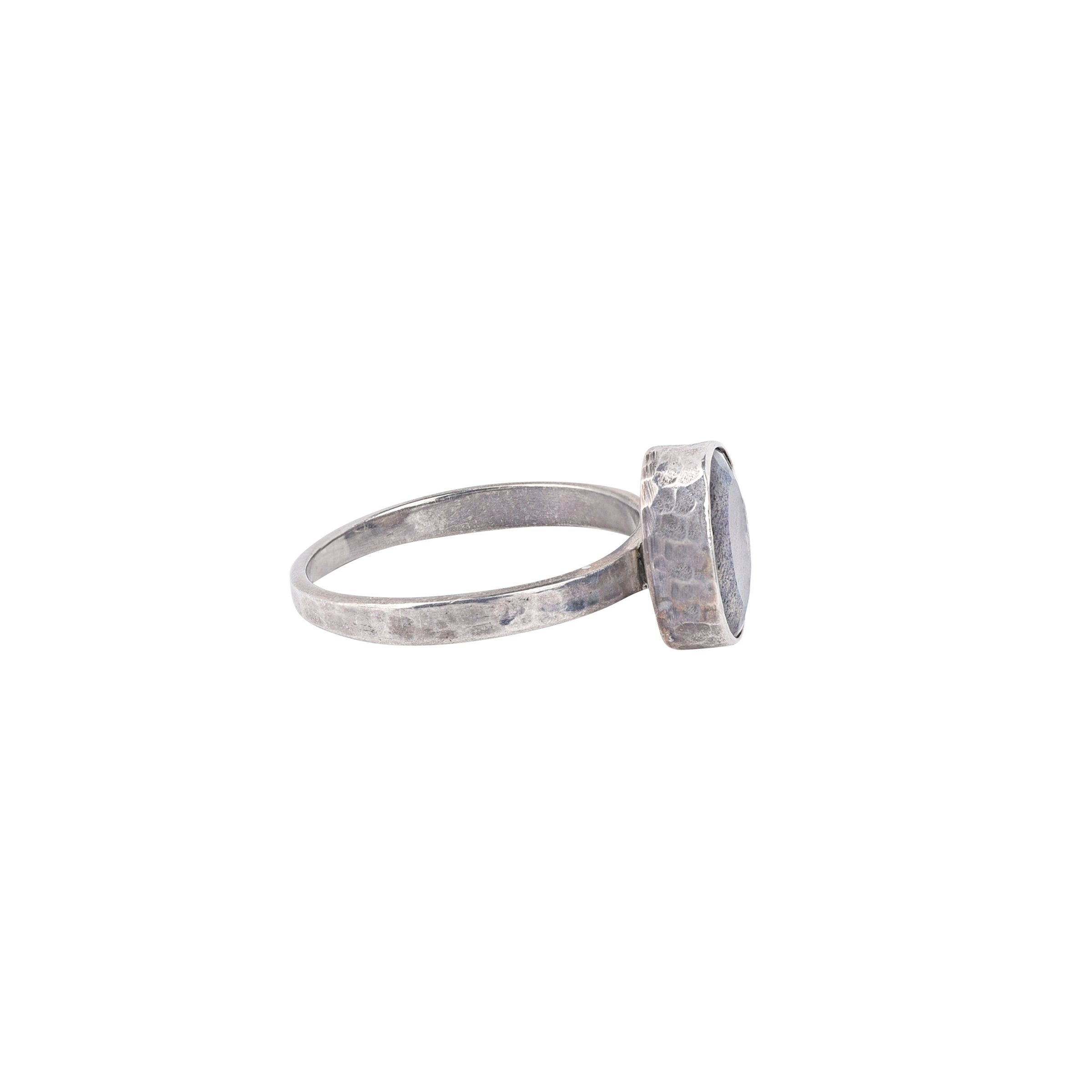 Nomad Labradorite Ring - Size 8
