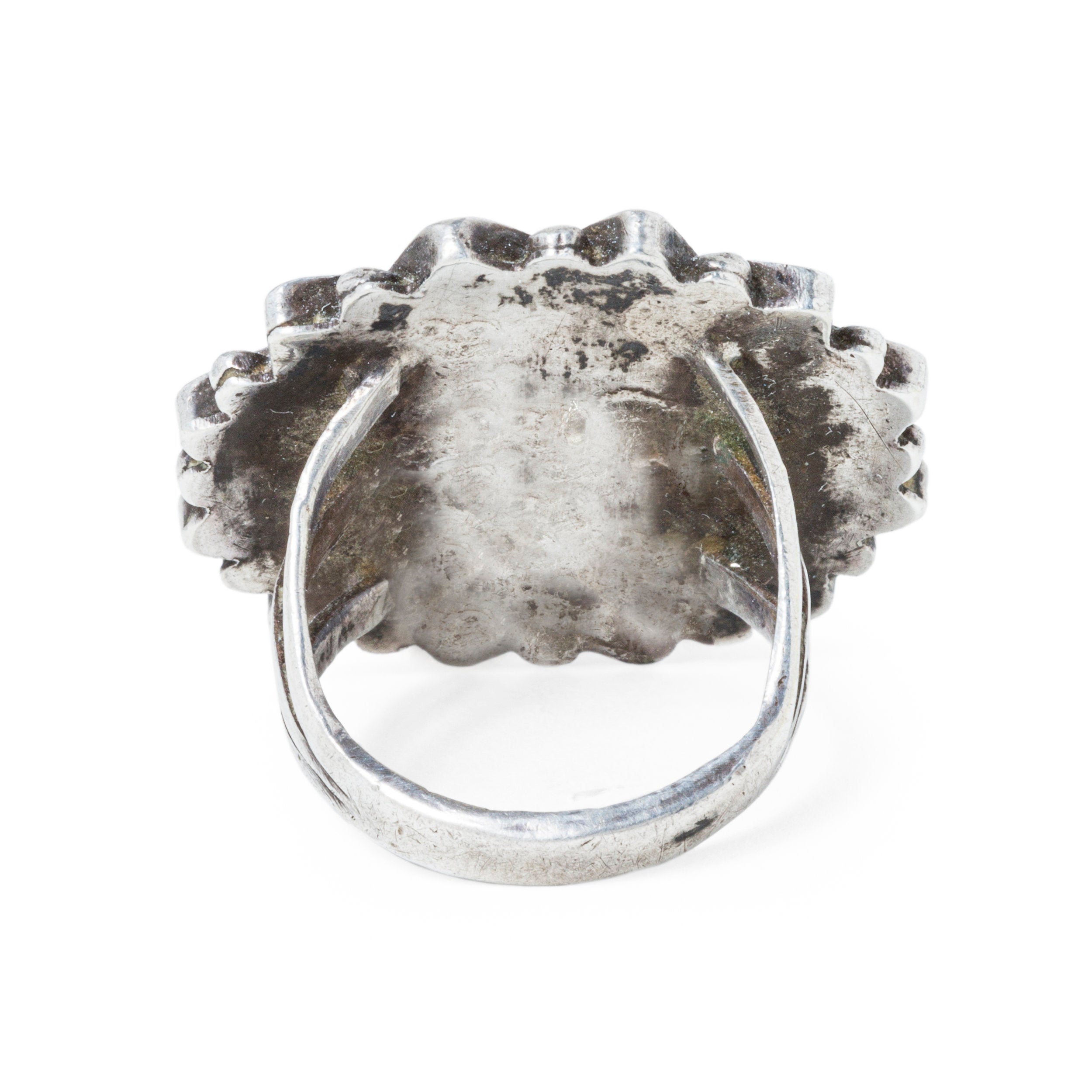 Vintage Zuni Sunface Ring, c. 1950