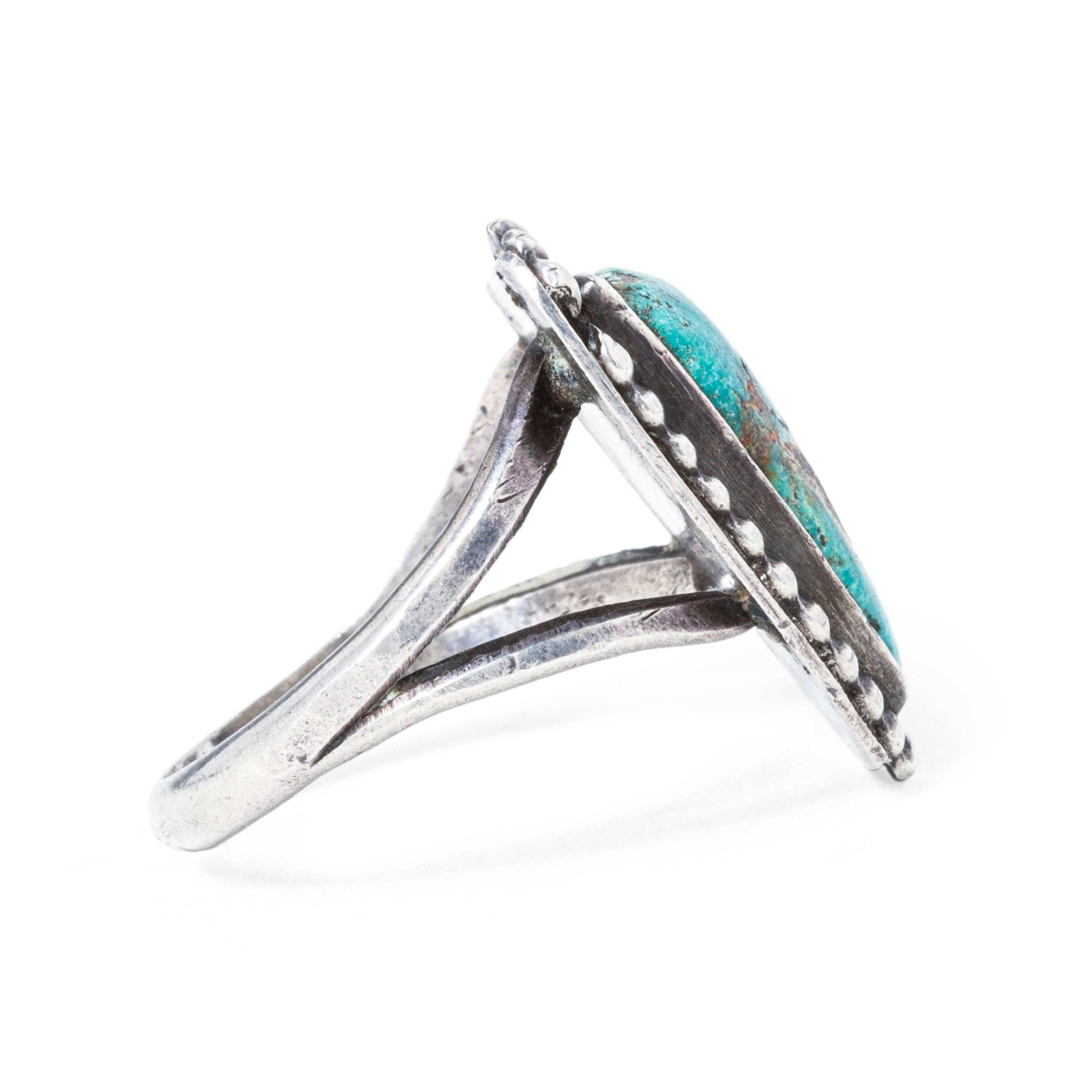 Vintage Navajo Turquoise Ring, c. 1950