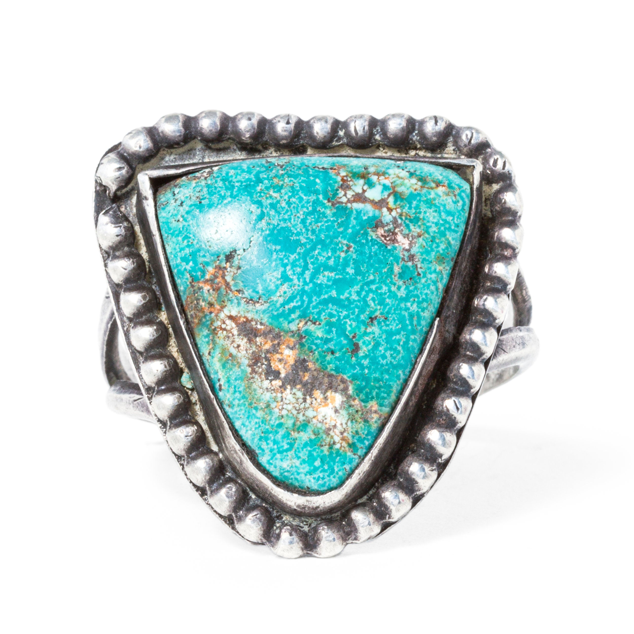 Vintage Navajo Turquoise Ring, c. 1950