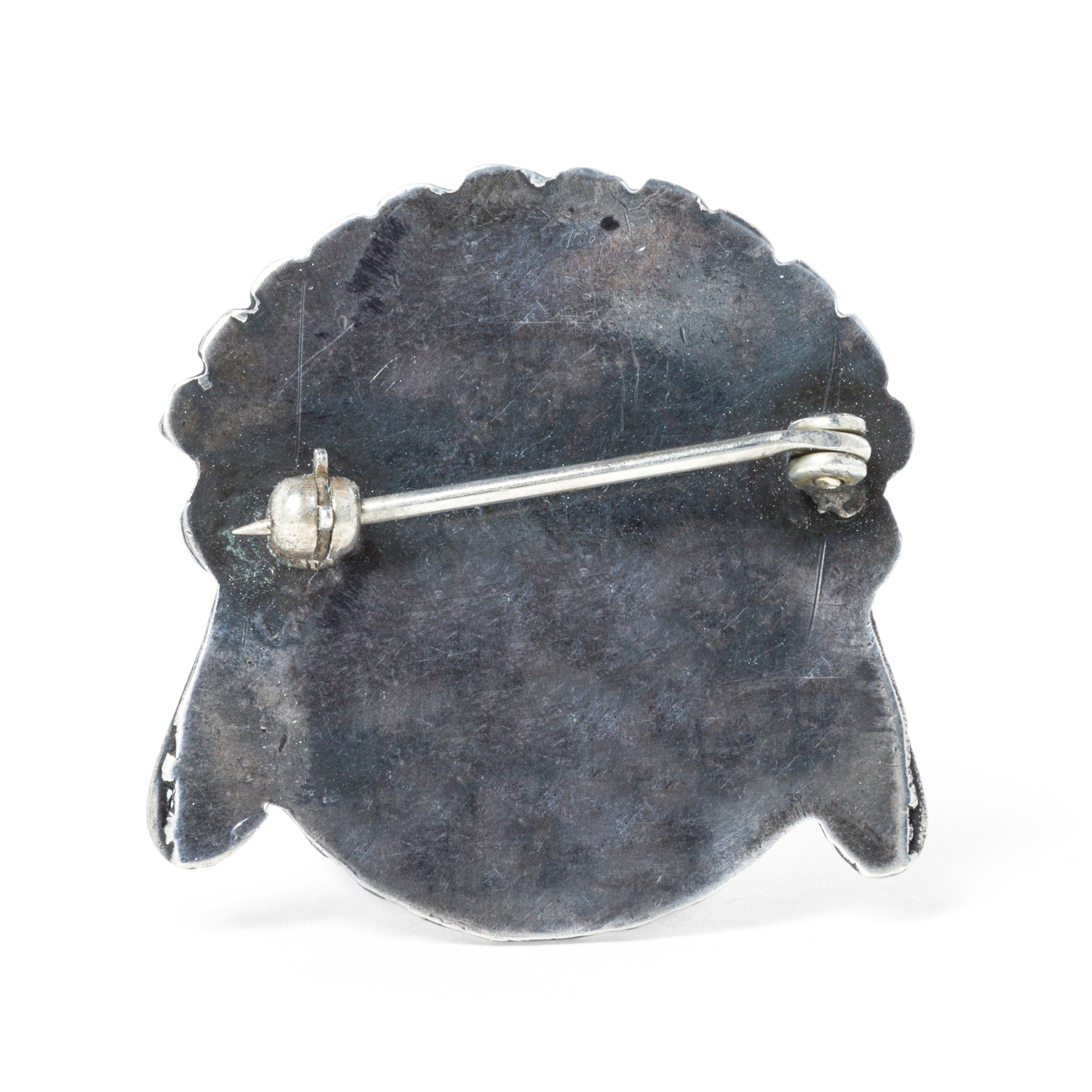 Vintage Zuni Sunface Pin