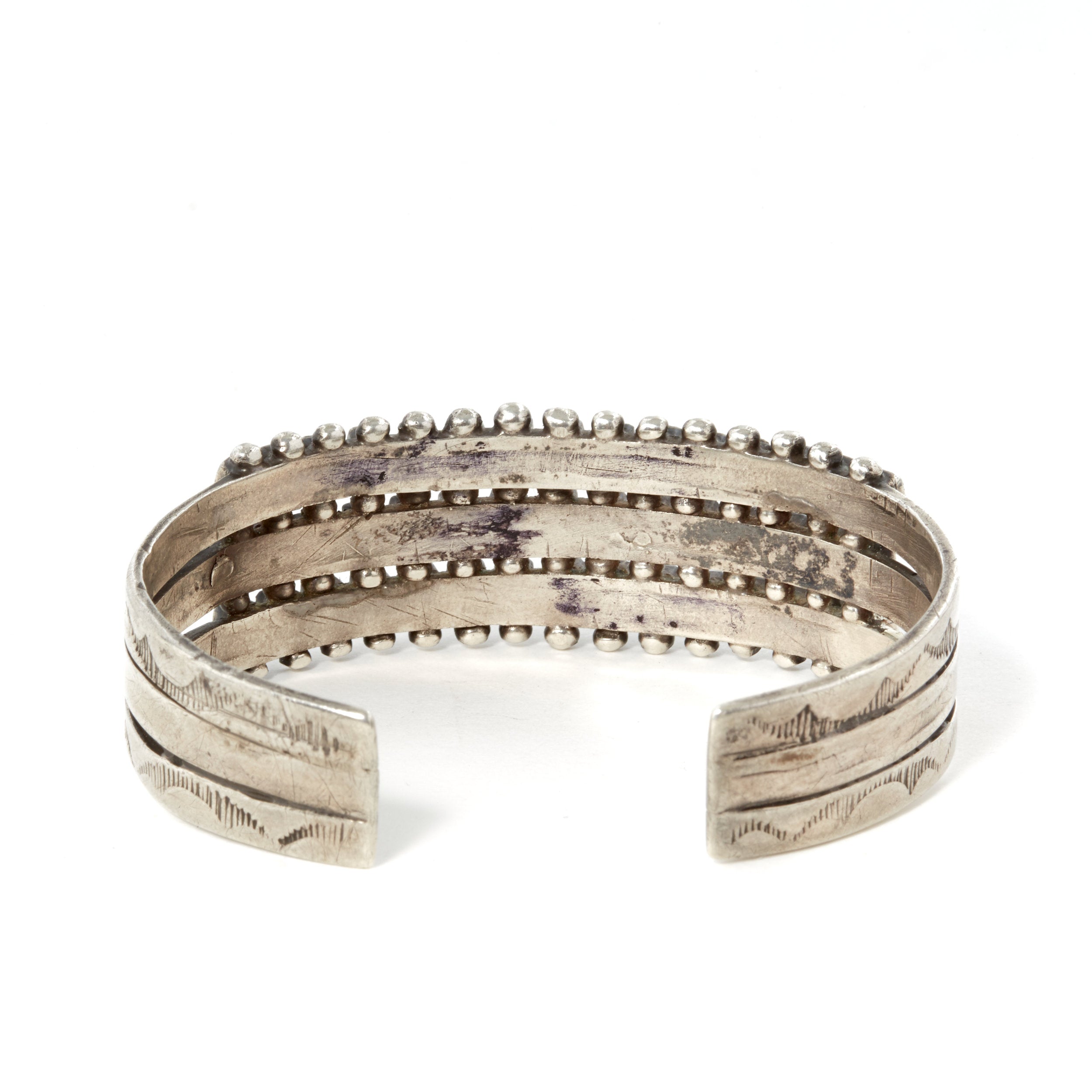 Vintage Zuni Row Cuff, c. 1940