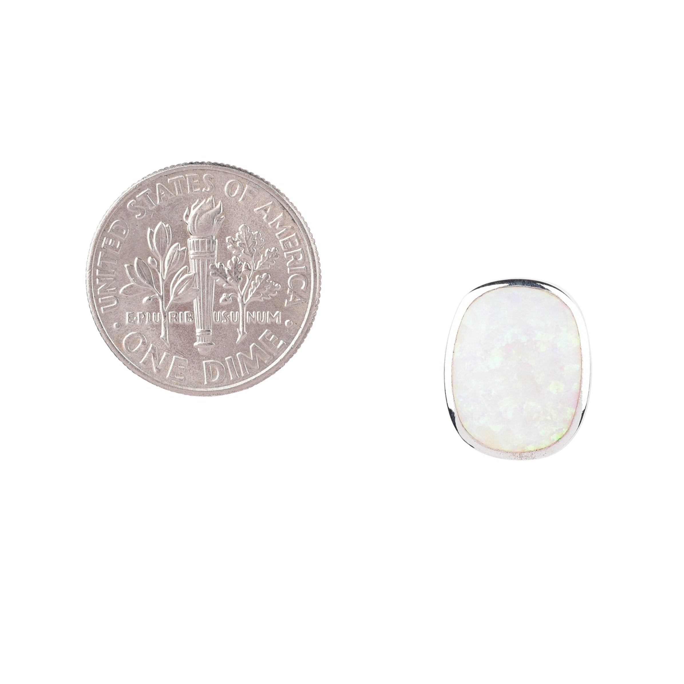 Oval Post Earrings