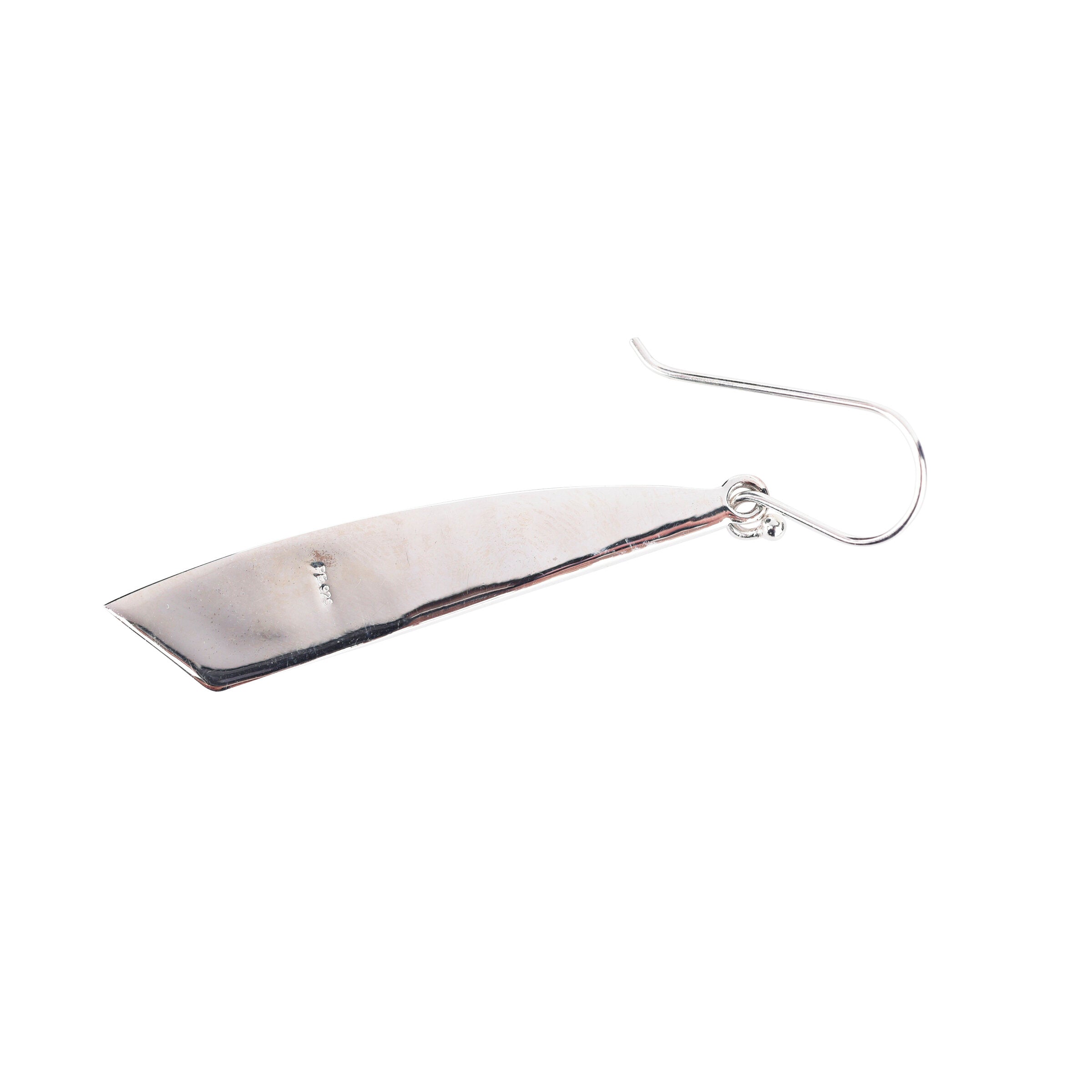 Necktie Inlay Earrings