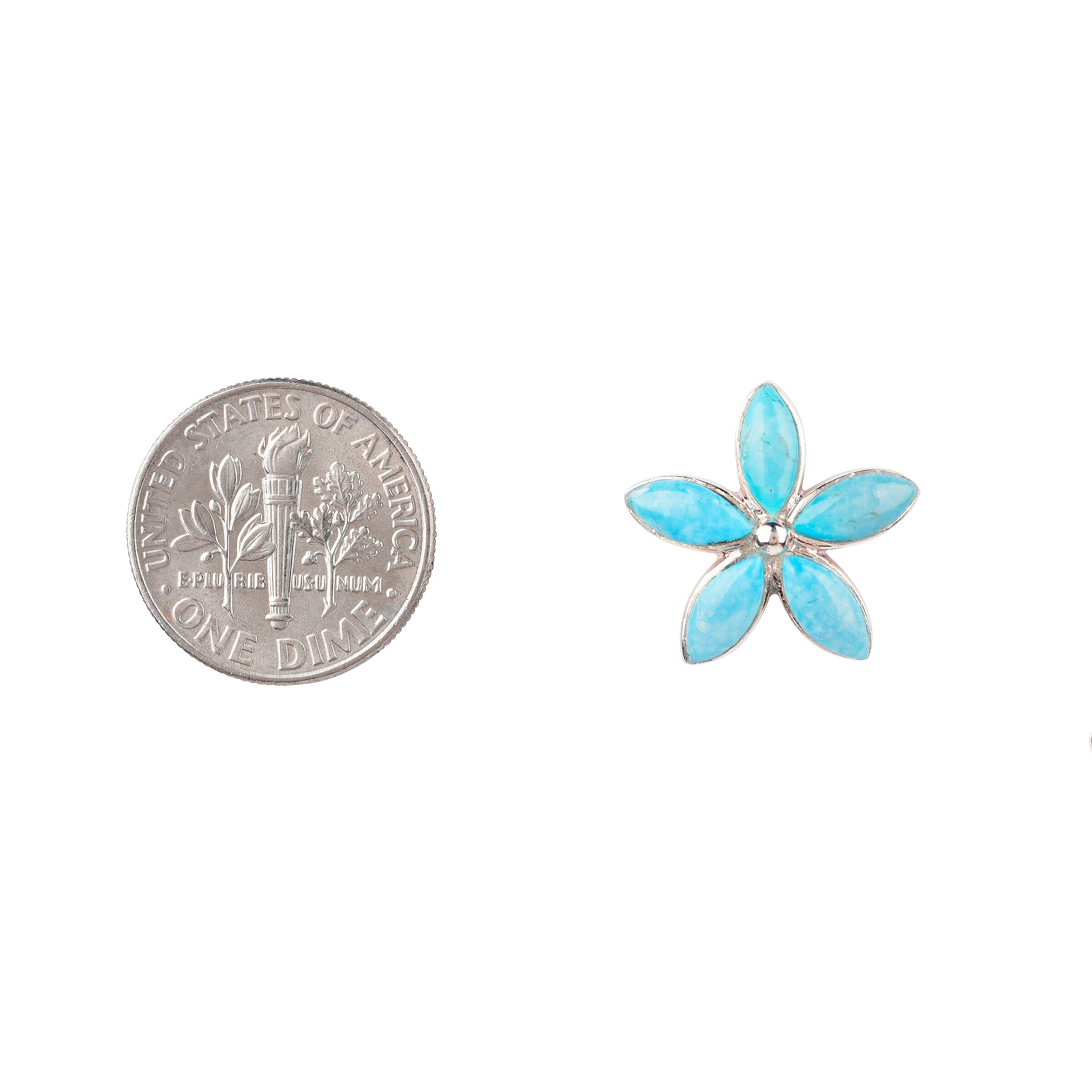 Bloom Earrings - Turquoise