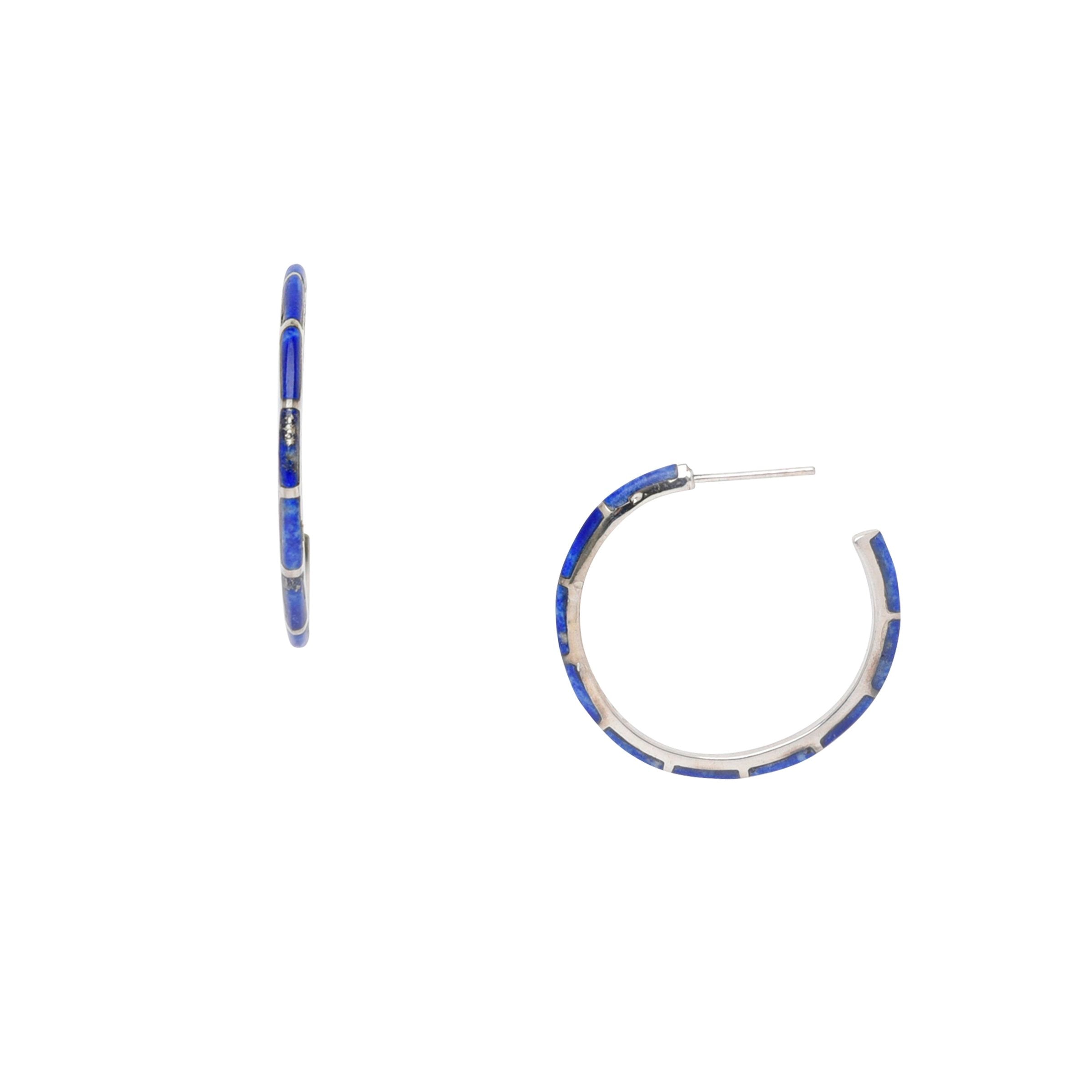 Rainbow Hoop Earrings