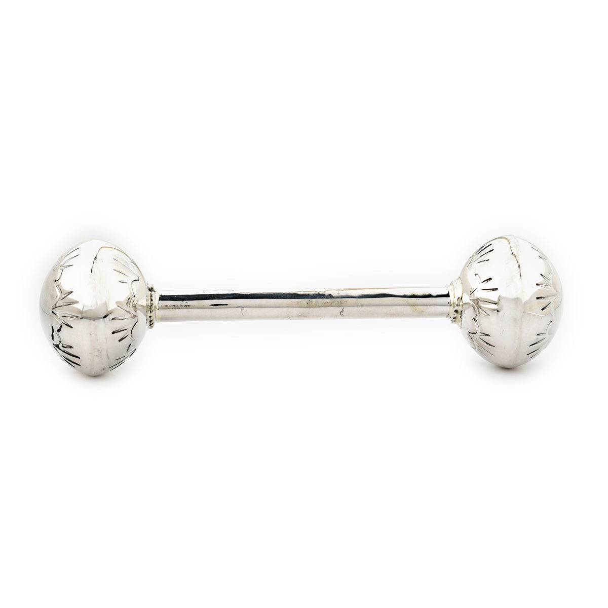 Sterling Silver Baby Rattle