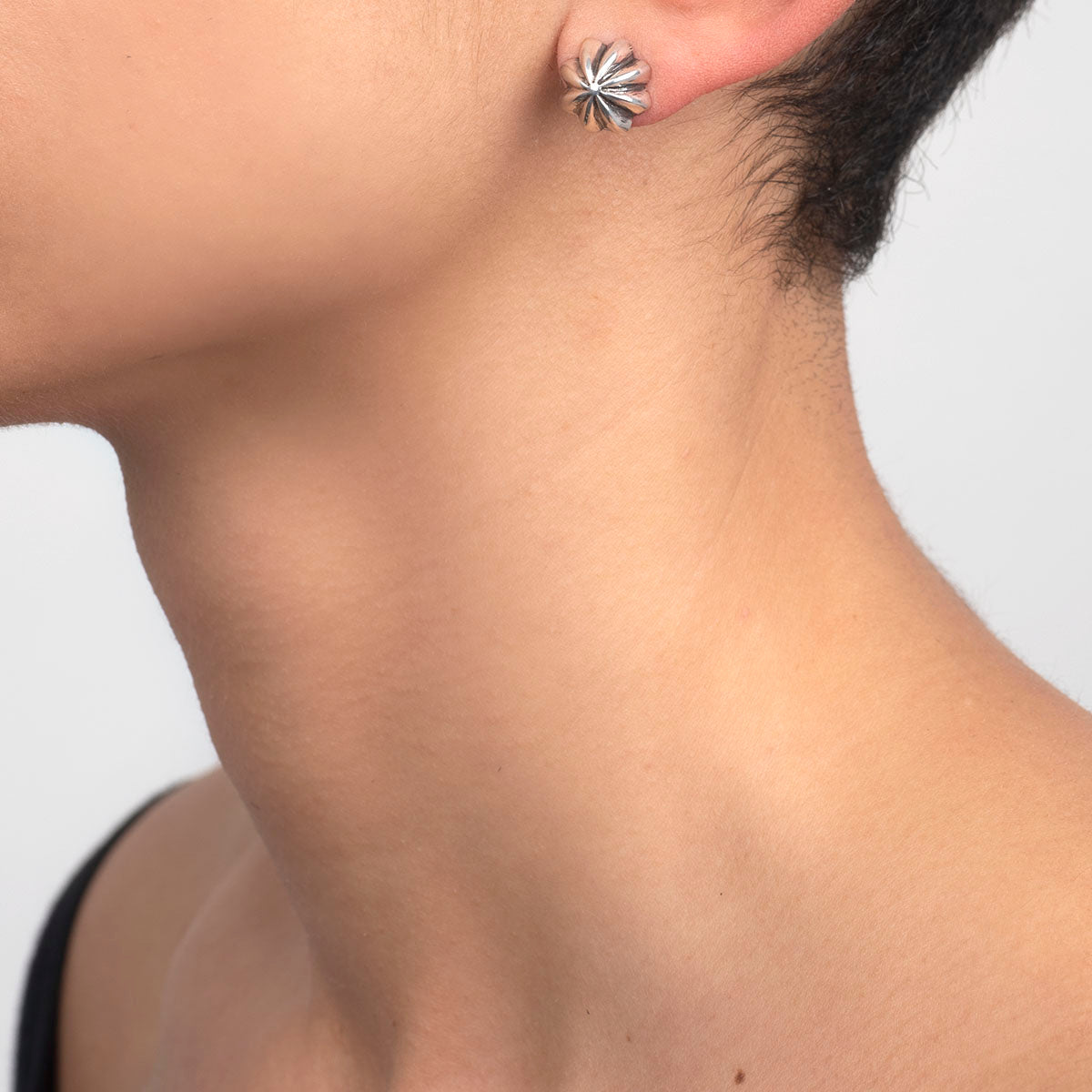 Kyle Lee Anderson Concho Stud Earrings