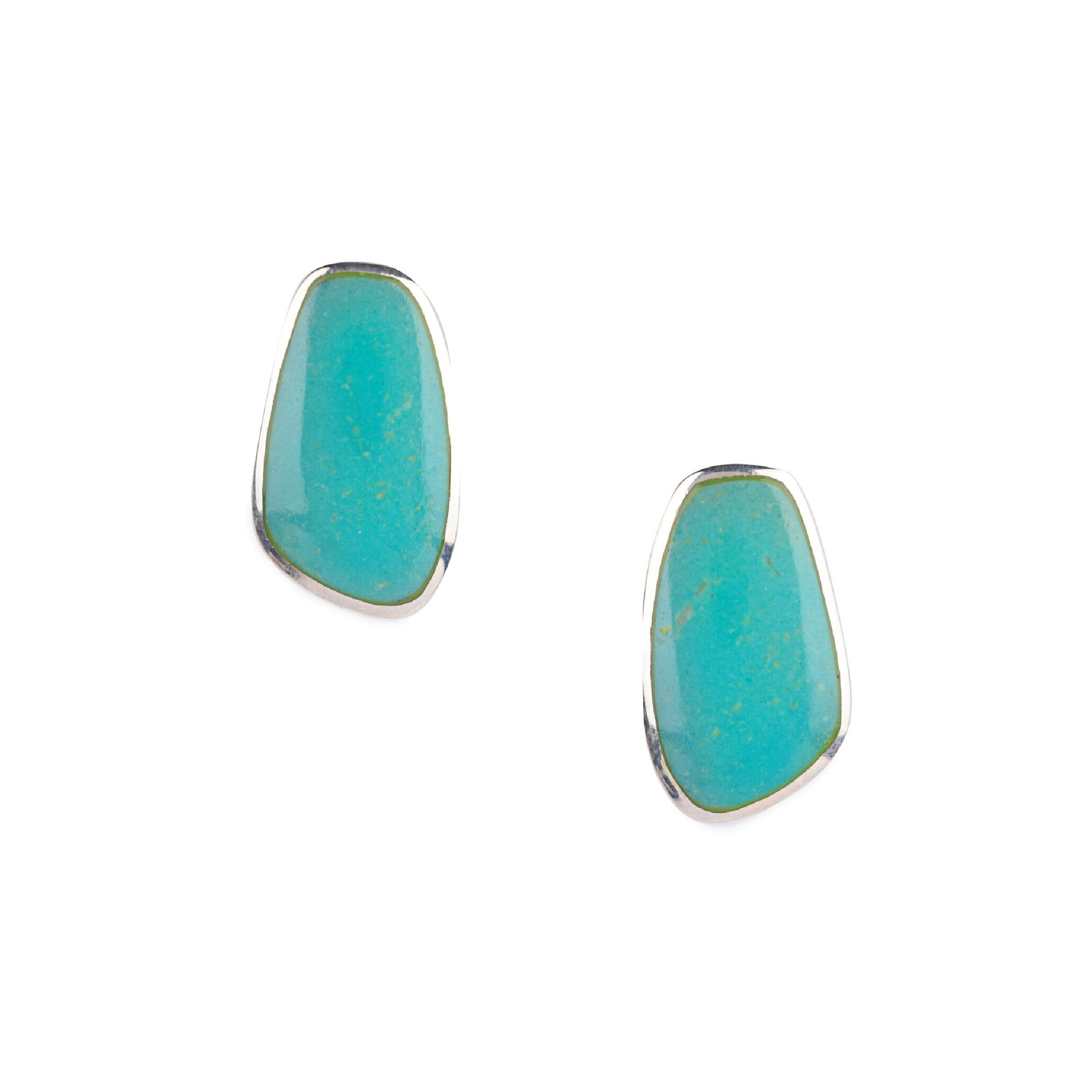 Organic Slab Earring