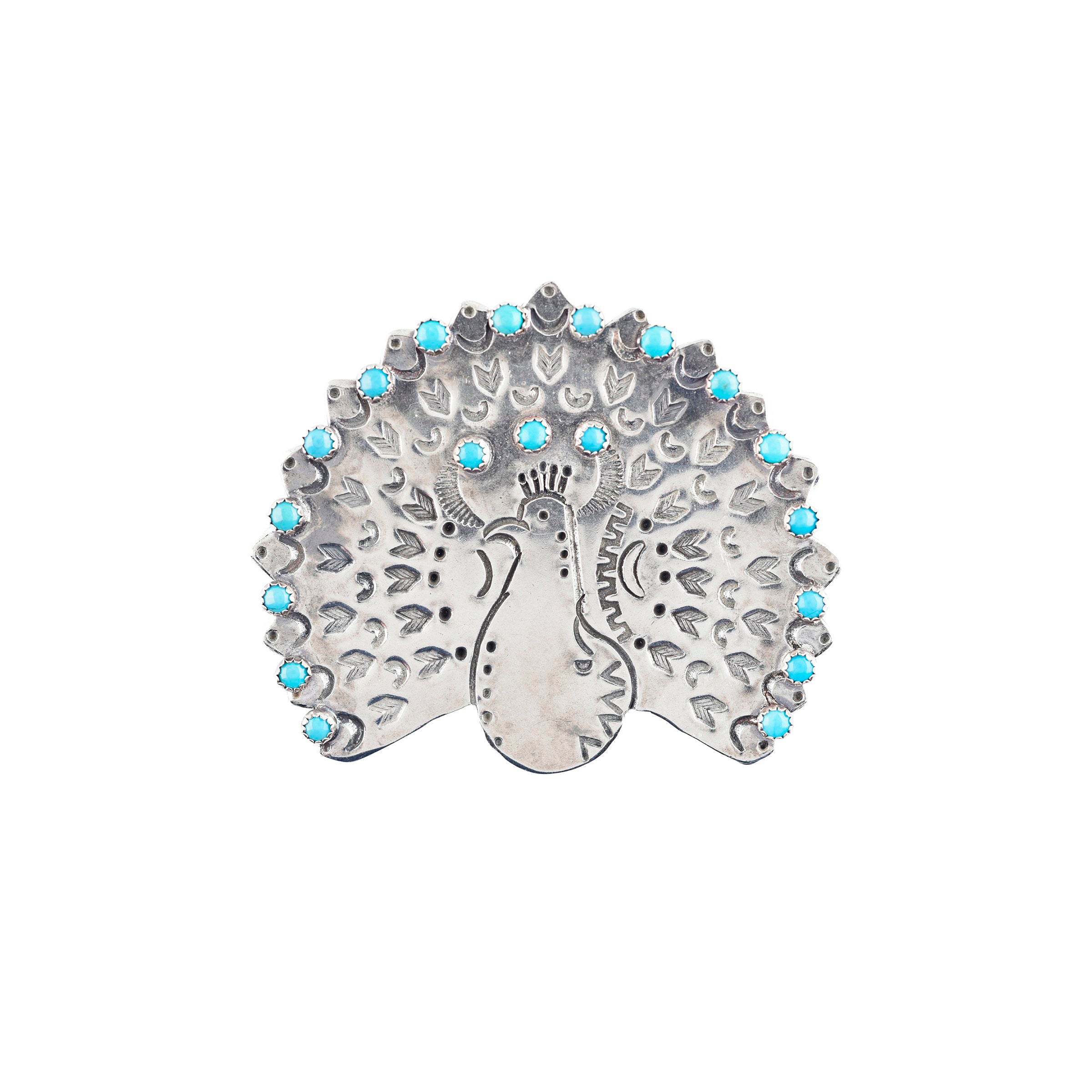 Joe Eby Peacock Pin