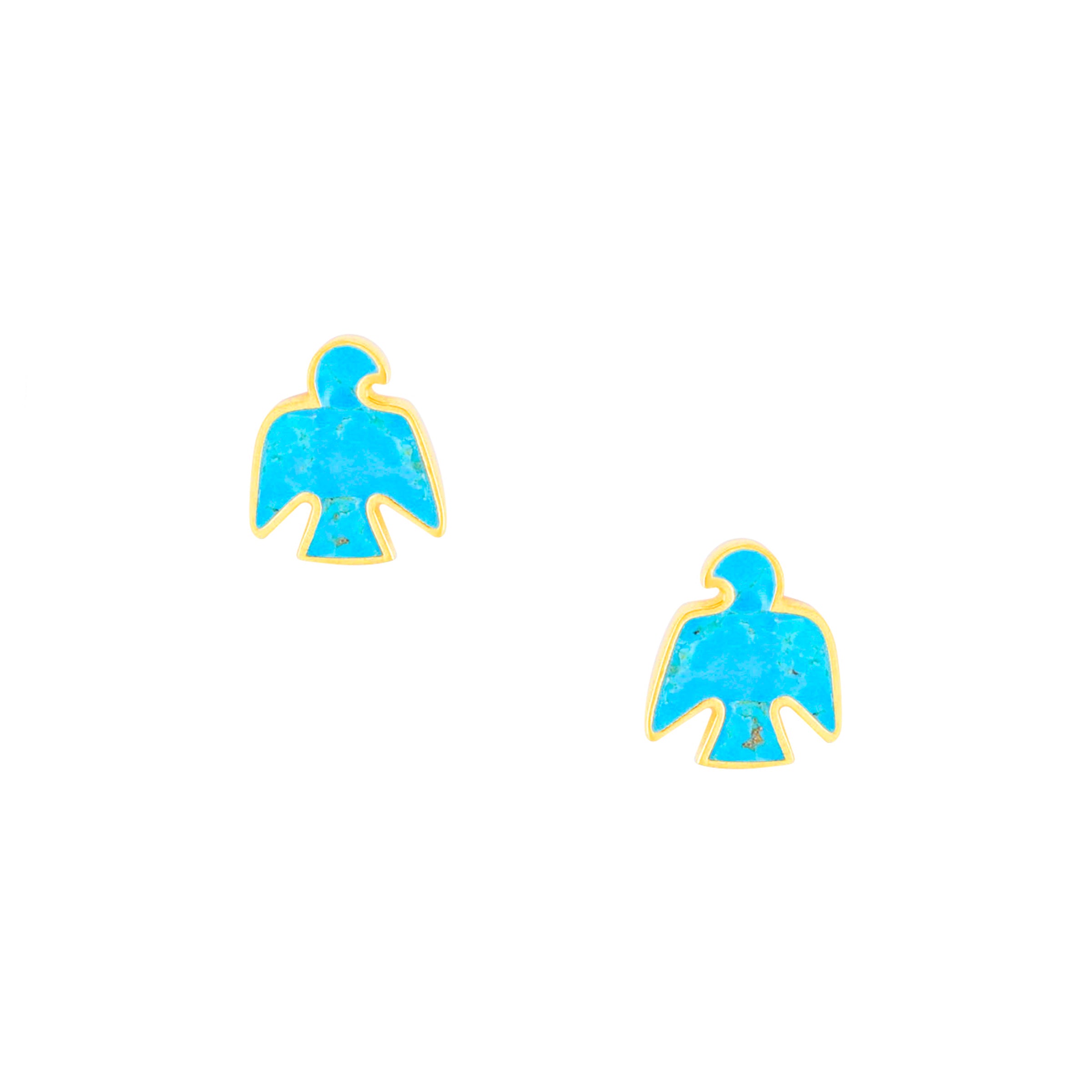 Peyote Bird Stud Earrings (Large)