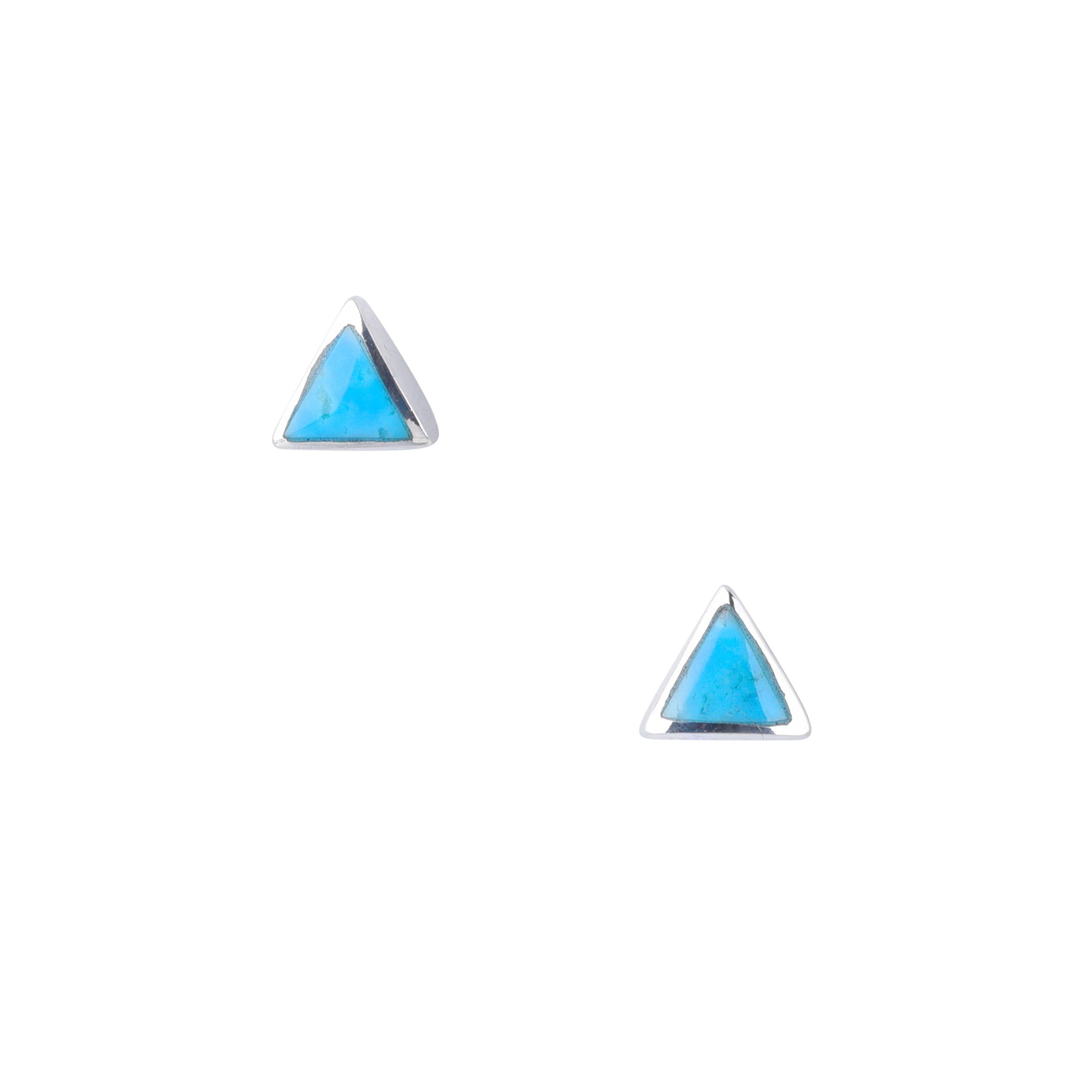Mini Pyramid Earrings