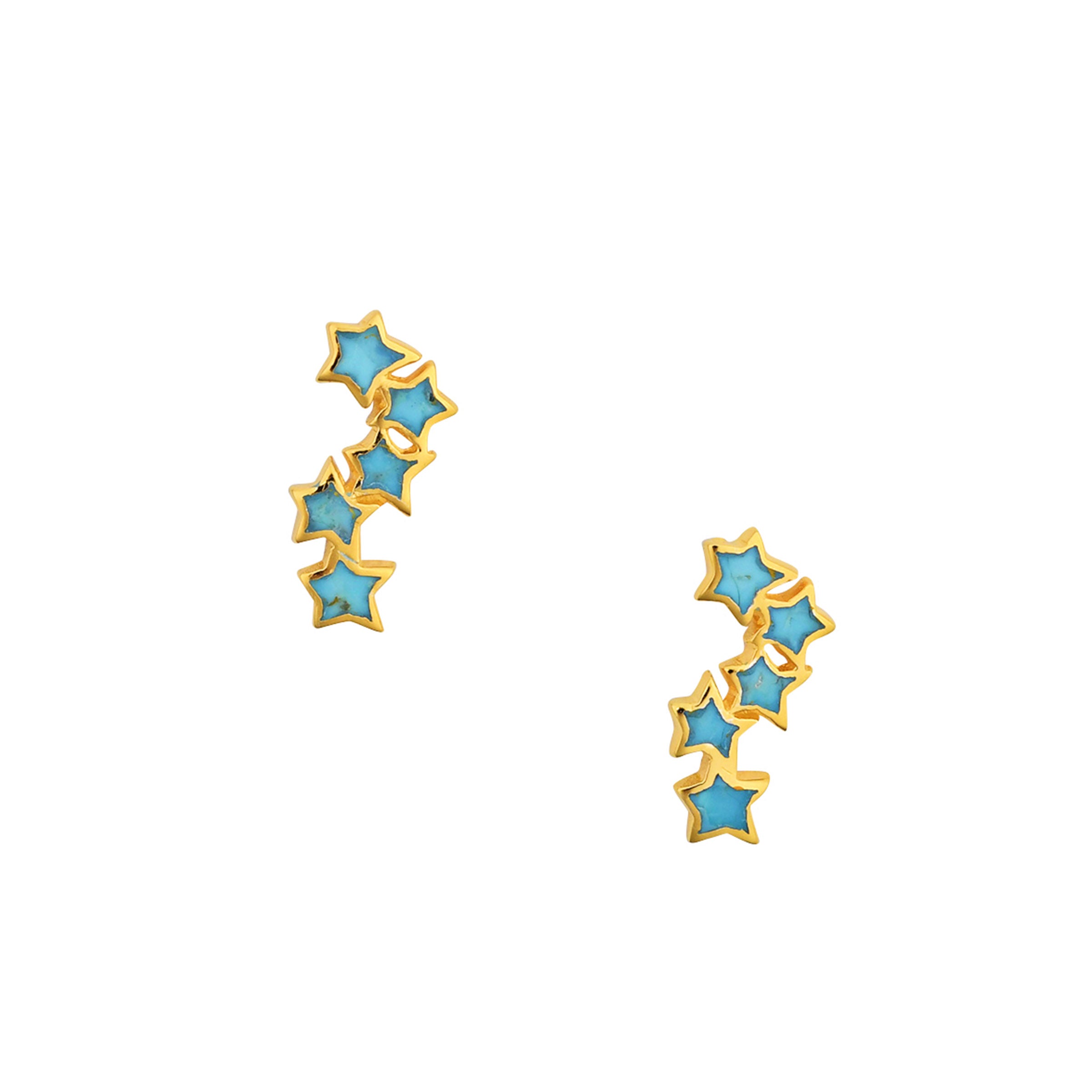 Five Star Stud Earrings