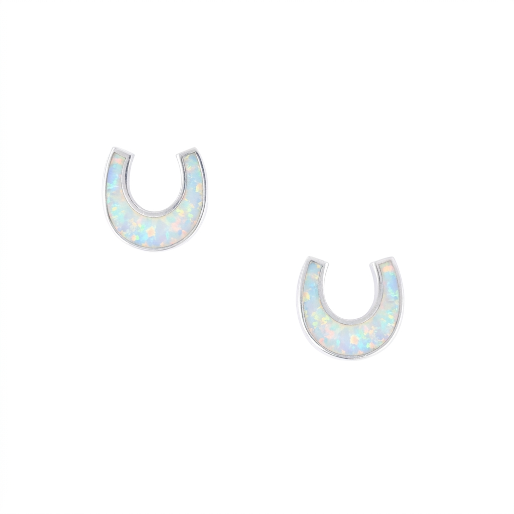 Horseshoe Stud Earrings