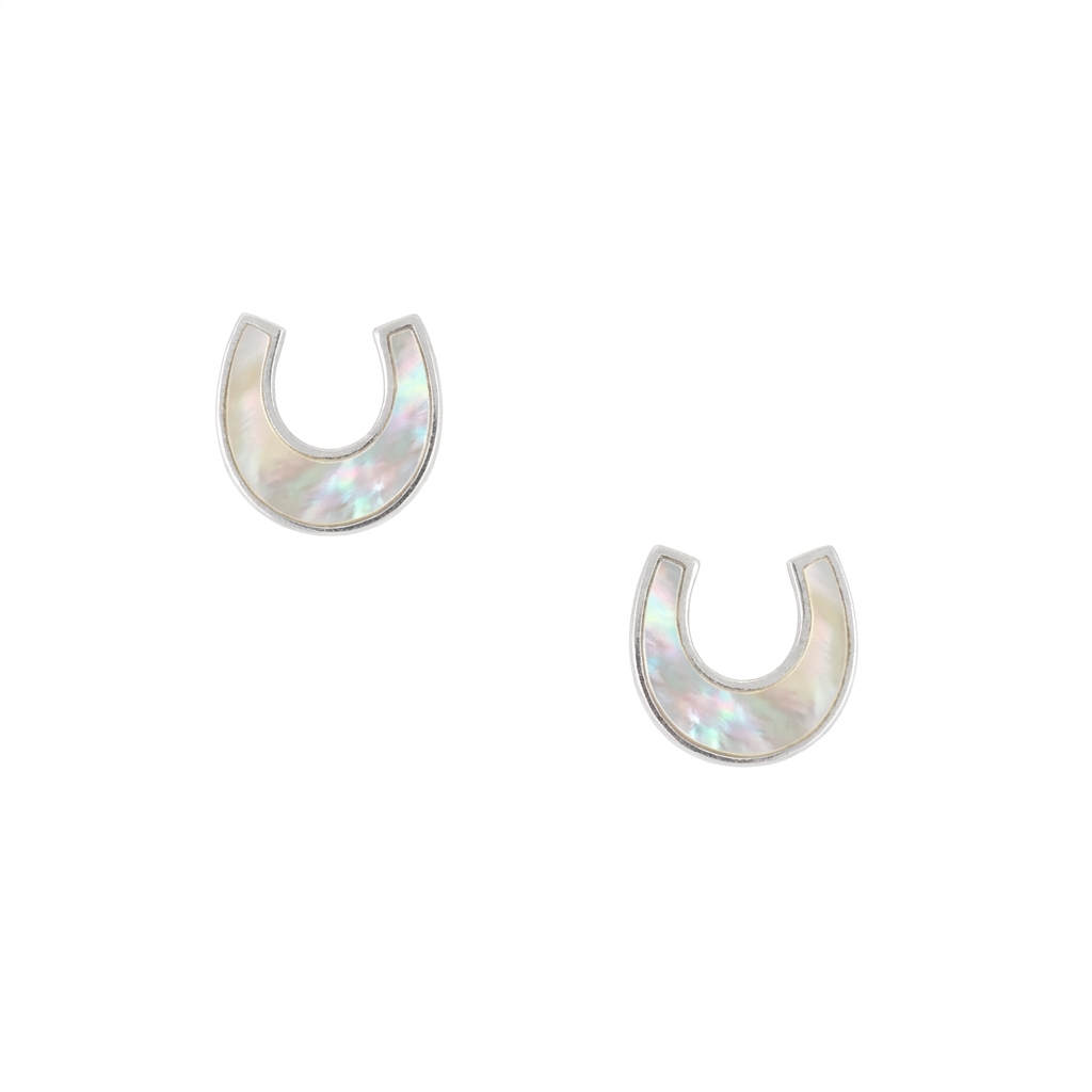 Horseshoe Stud Earrings