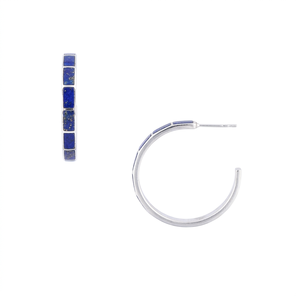 Bamboo Hoop Earrings