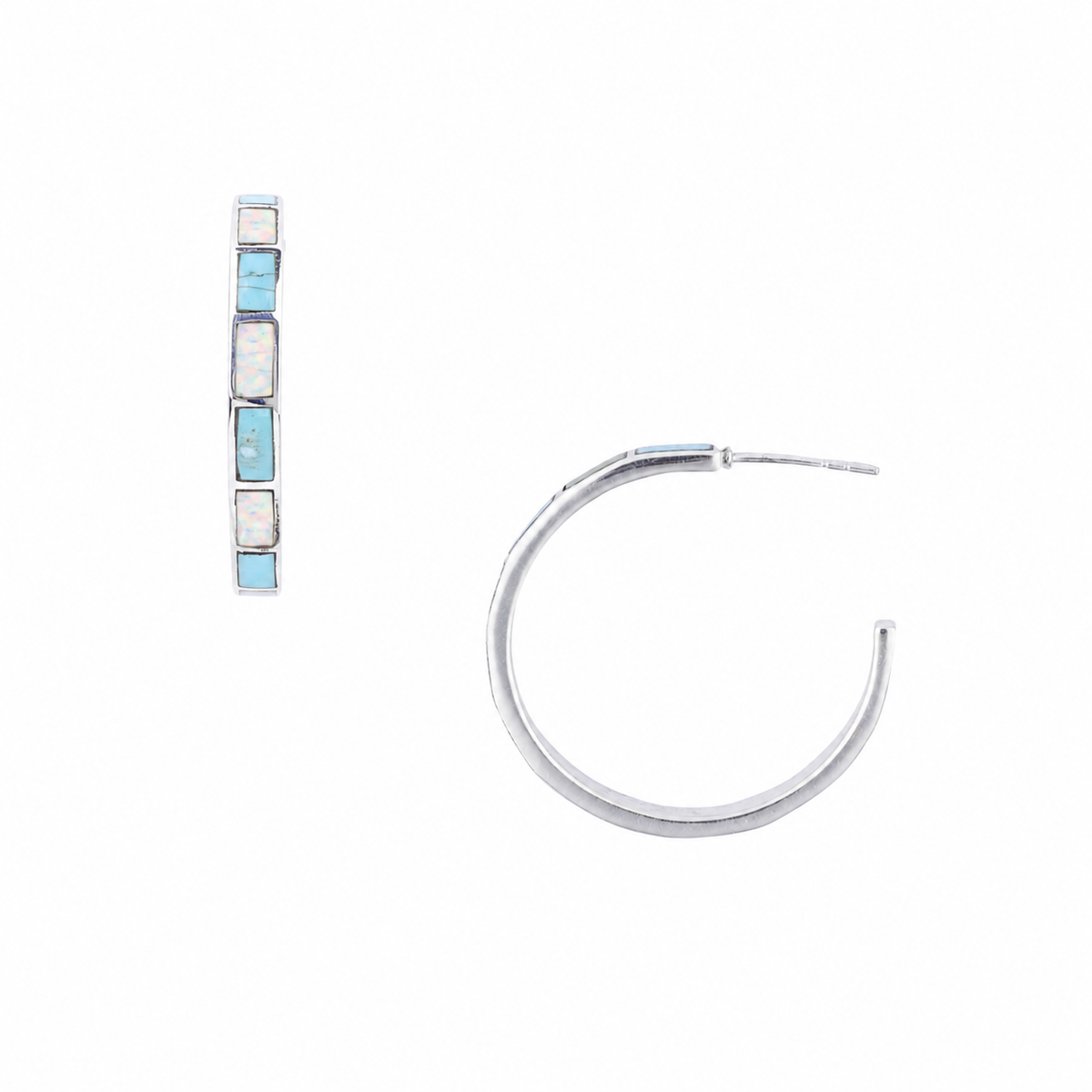 Bamboo Hoop Earrings