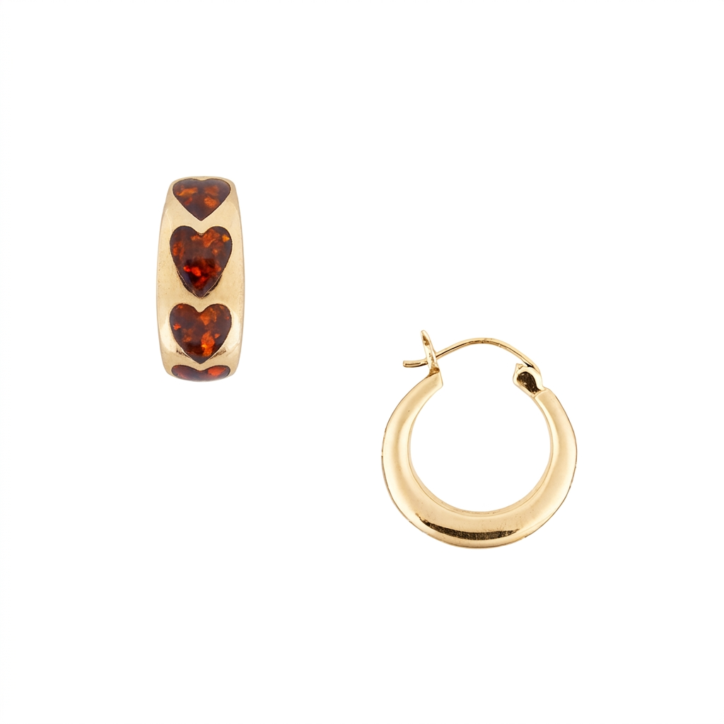 Amores Hoop Earrings