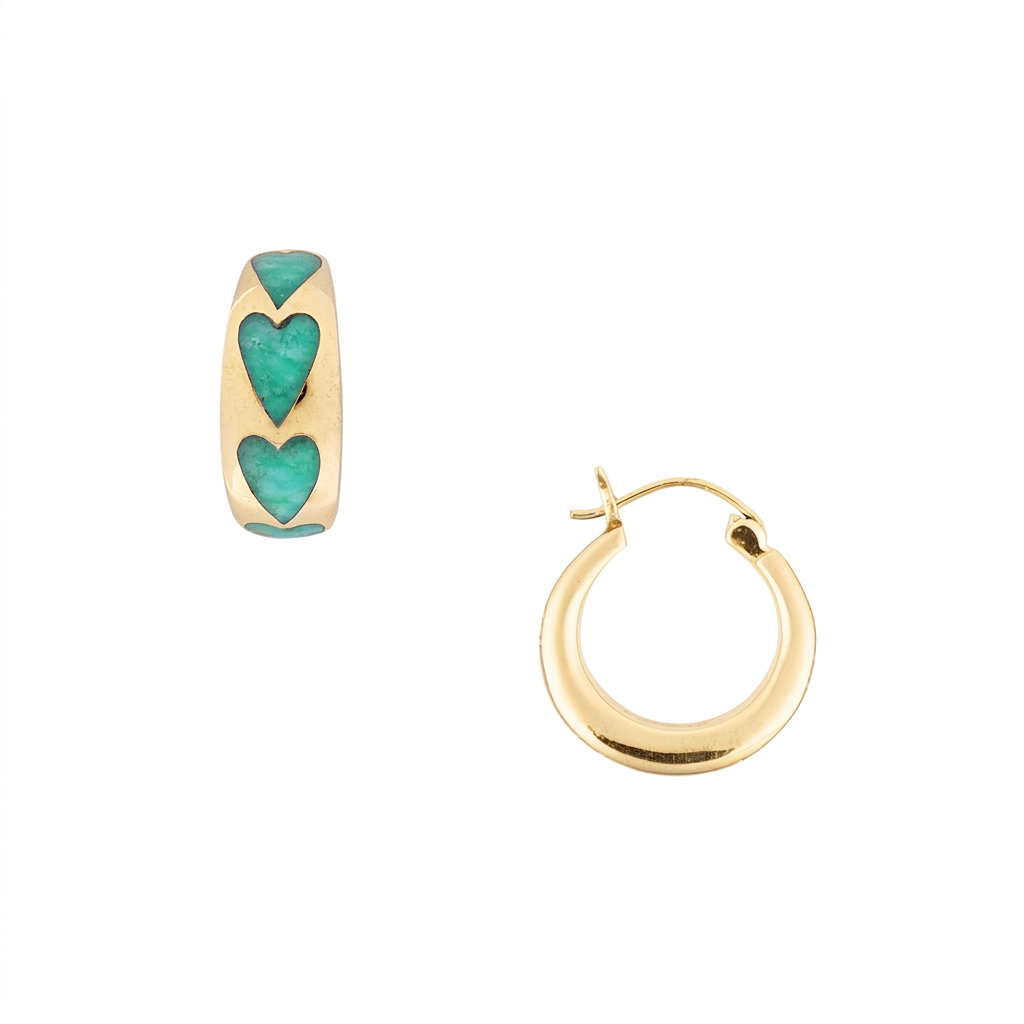 Amores Hoop Earrings