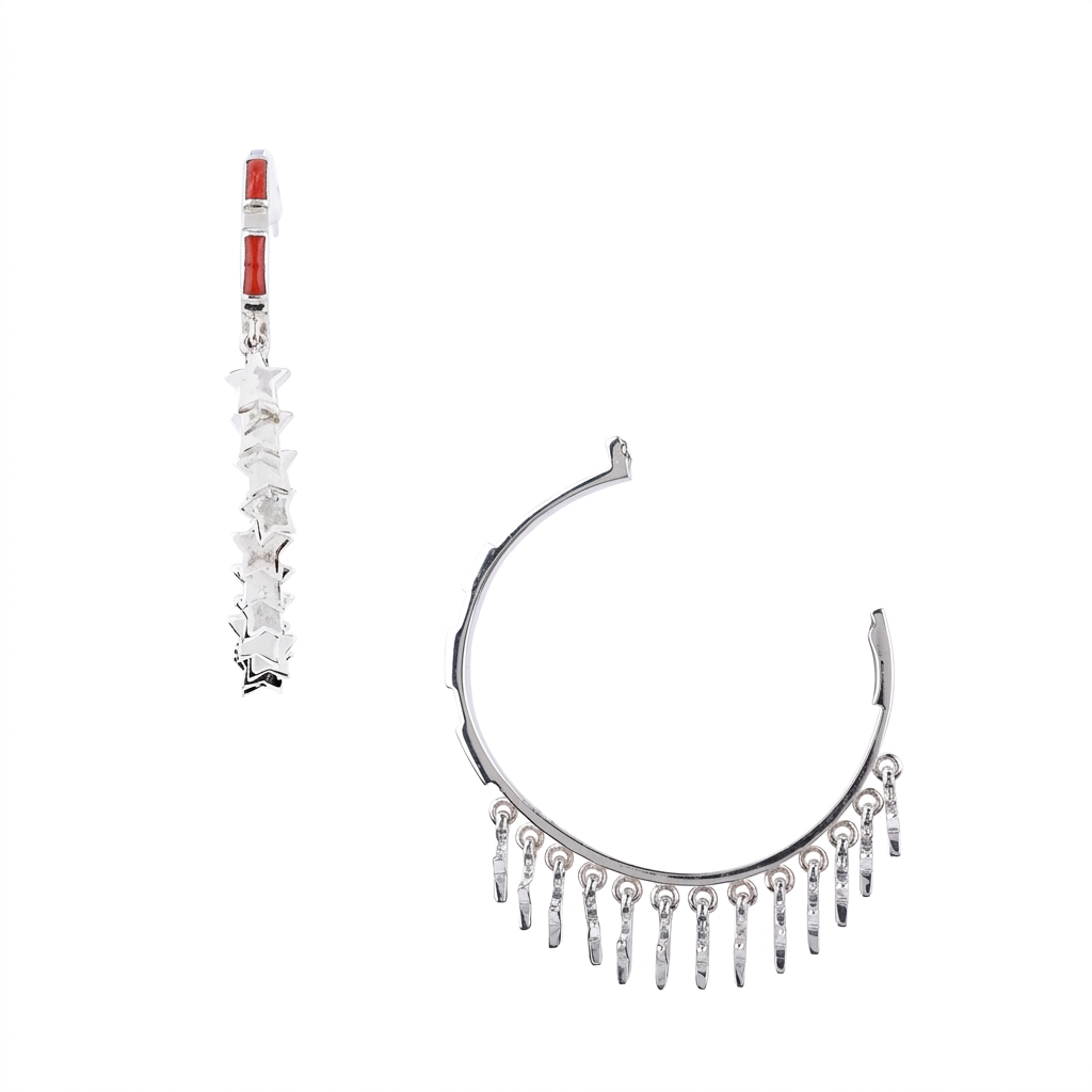 Star Dancer Hoop Earrings
