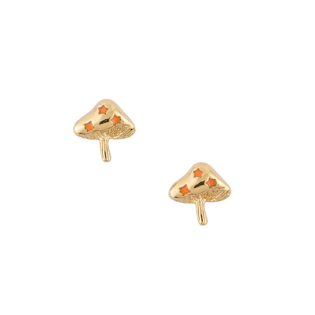Cremini Stud Earrings