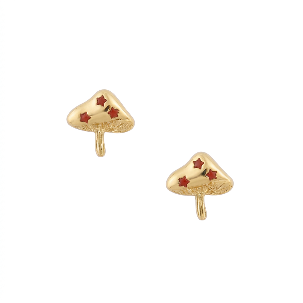 Cremini Stud Earrings