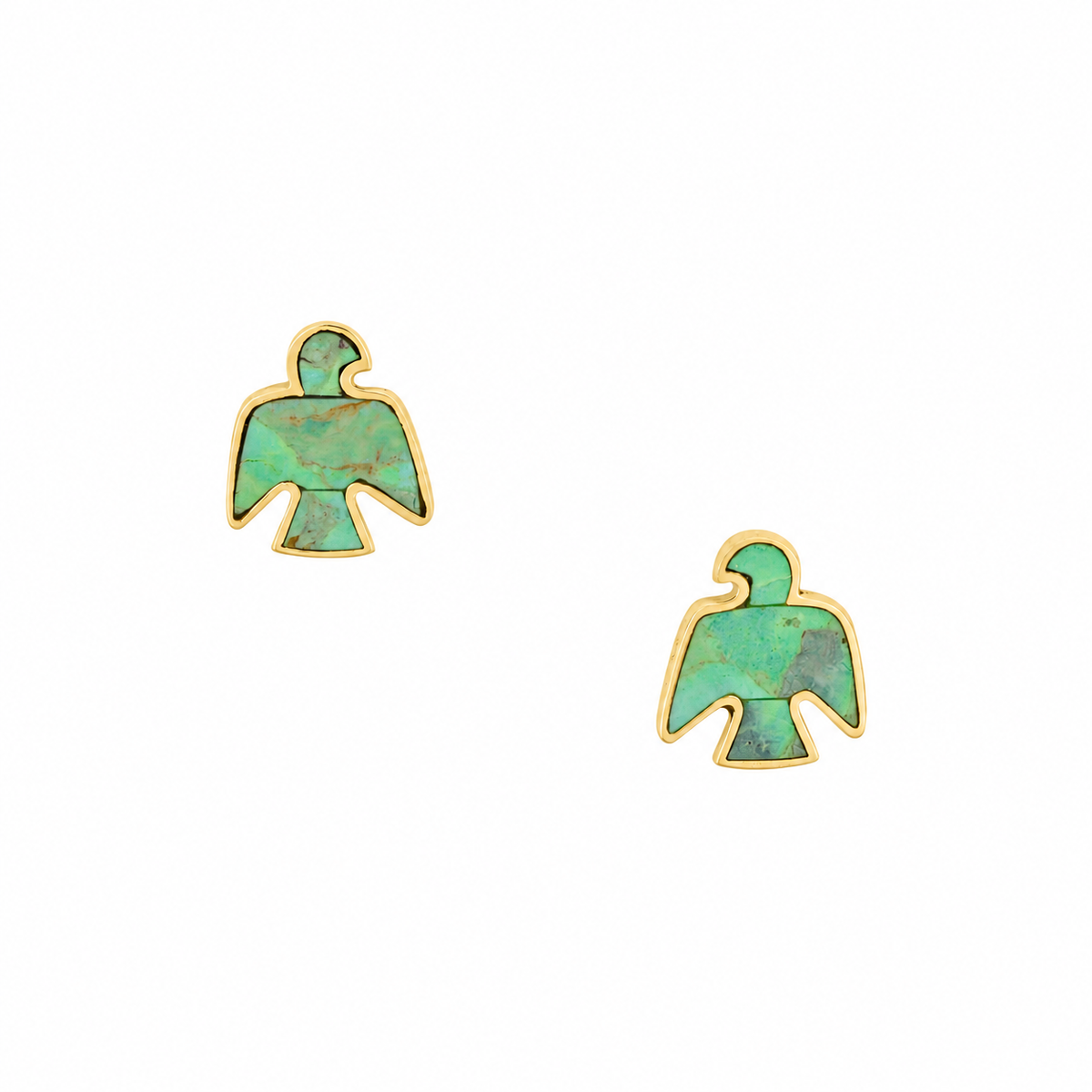 Peyote Bird Stud Earrings (Large)