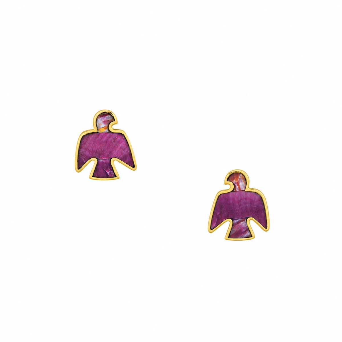 Peyote Bird Stud Earrings (Large)