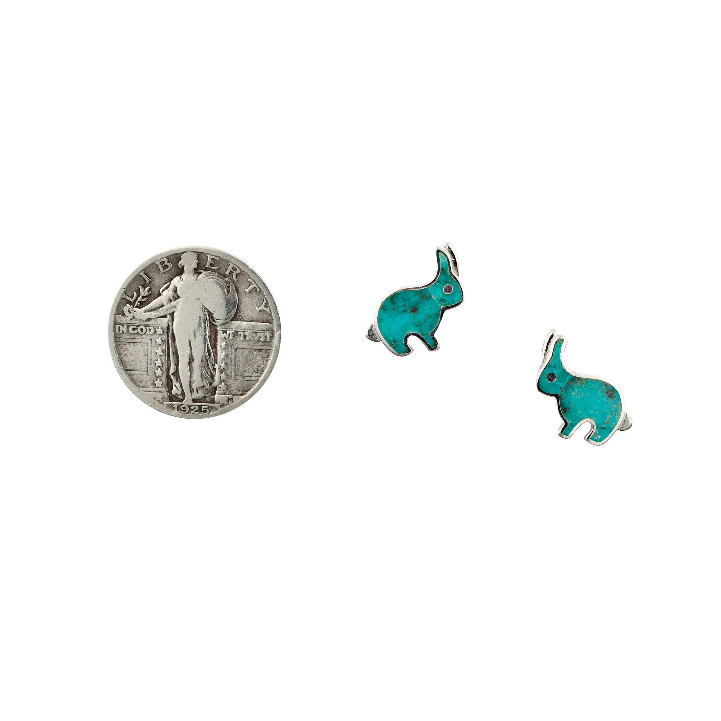 Rabbit Stud Earrings