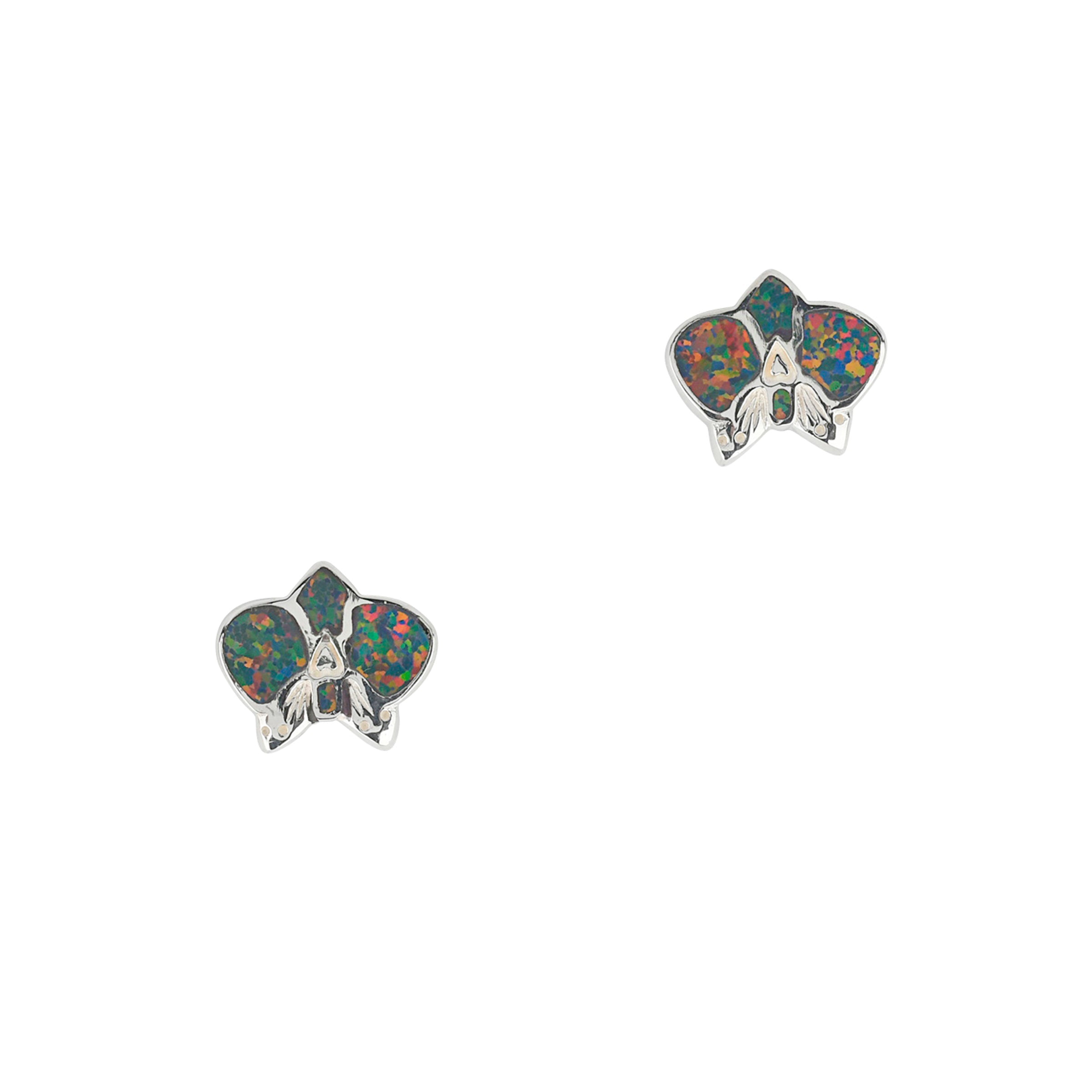 Orchid Stud Earrings