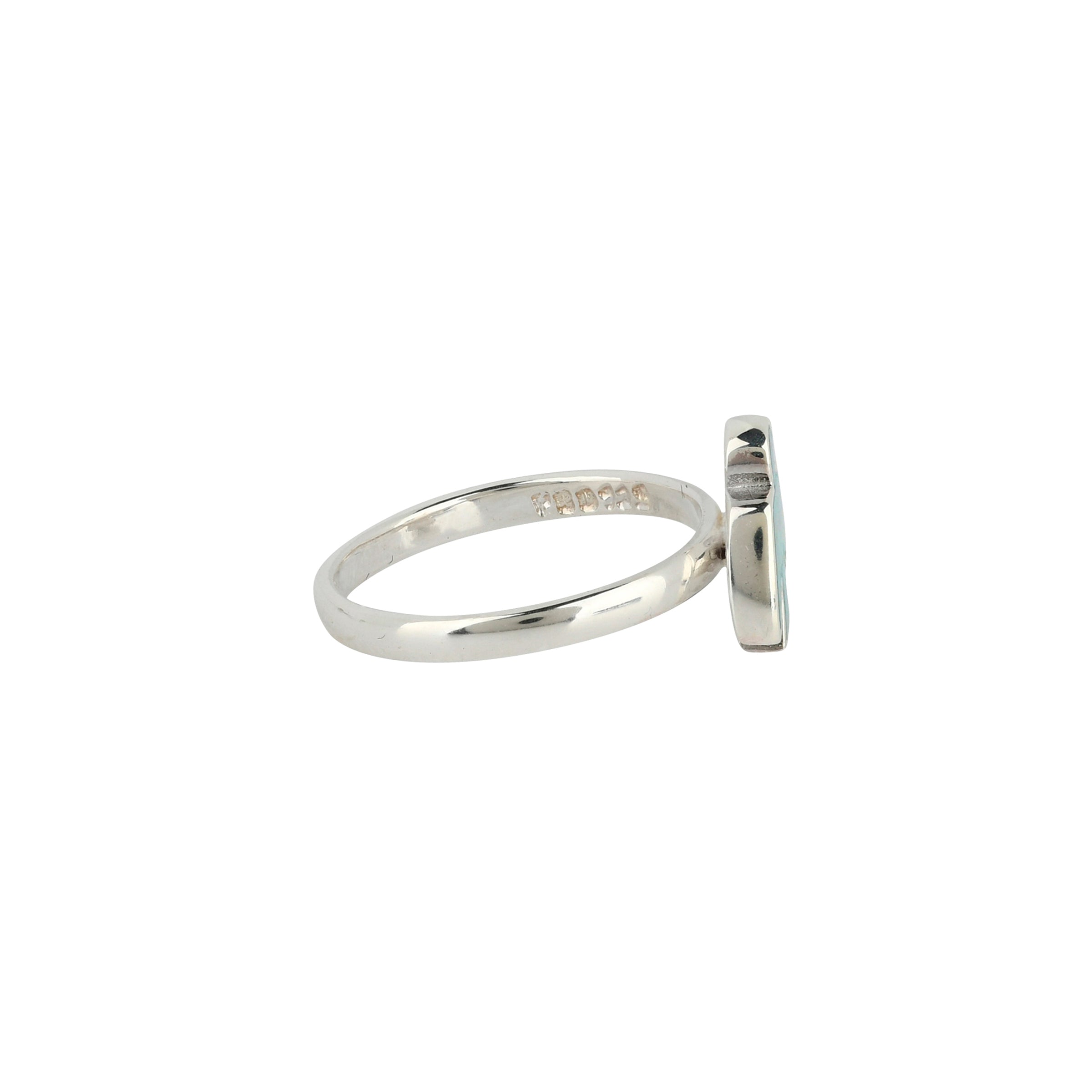 Peyote Bird Ring | Sterling Silver Inlay | Peyote Bird Designs
