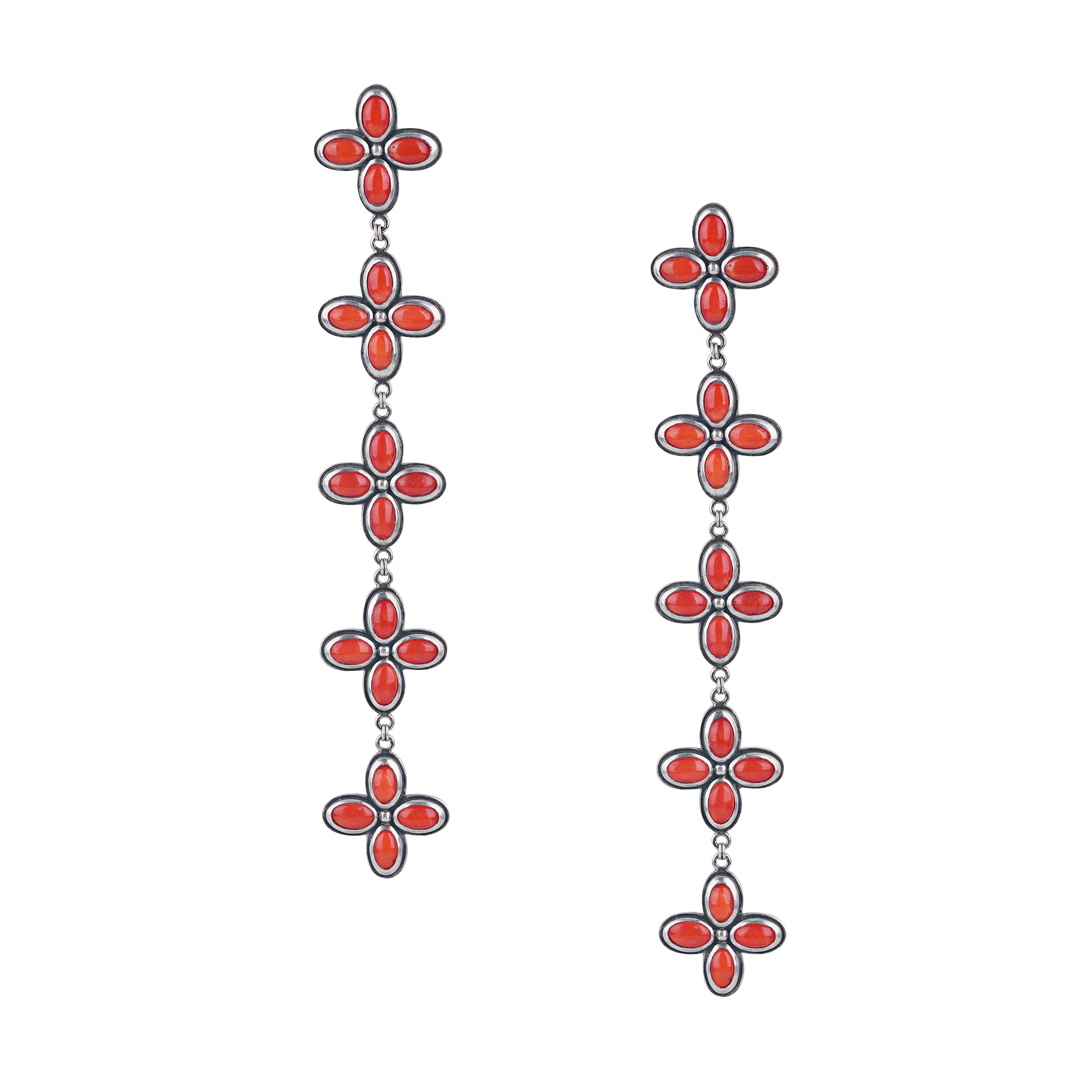 Dennis Hogan Floral Ristra Earrings