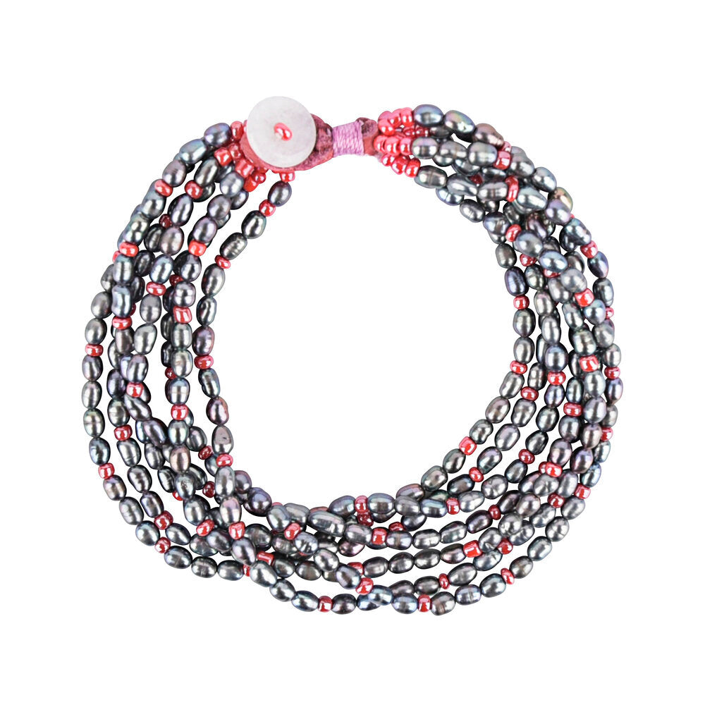 Berry Pearl Bracelet